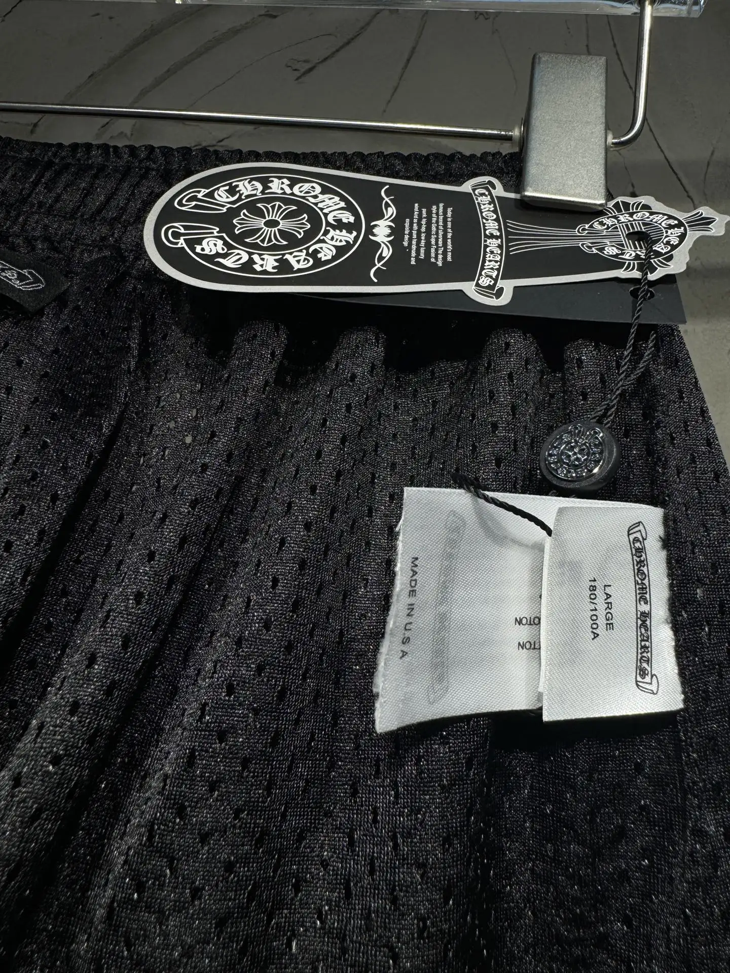 Chrome Hearts Vine Cross Mesh Trousers D18023042 — view 9