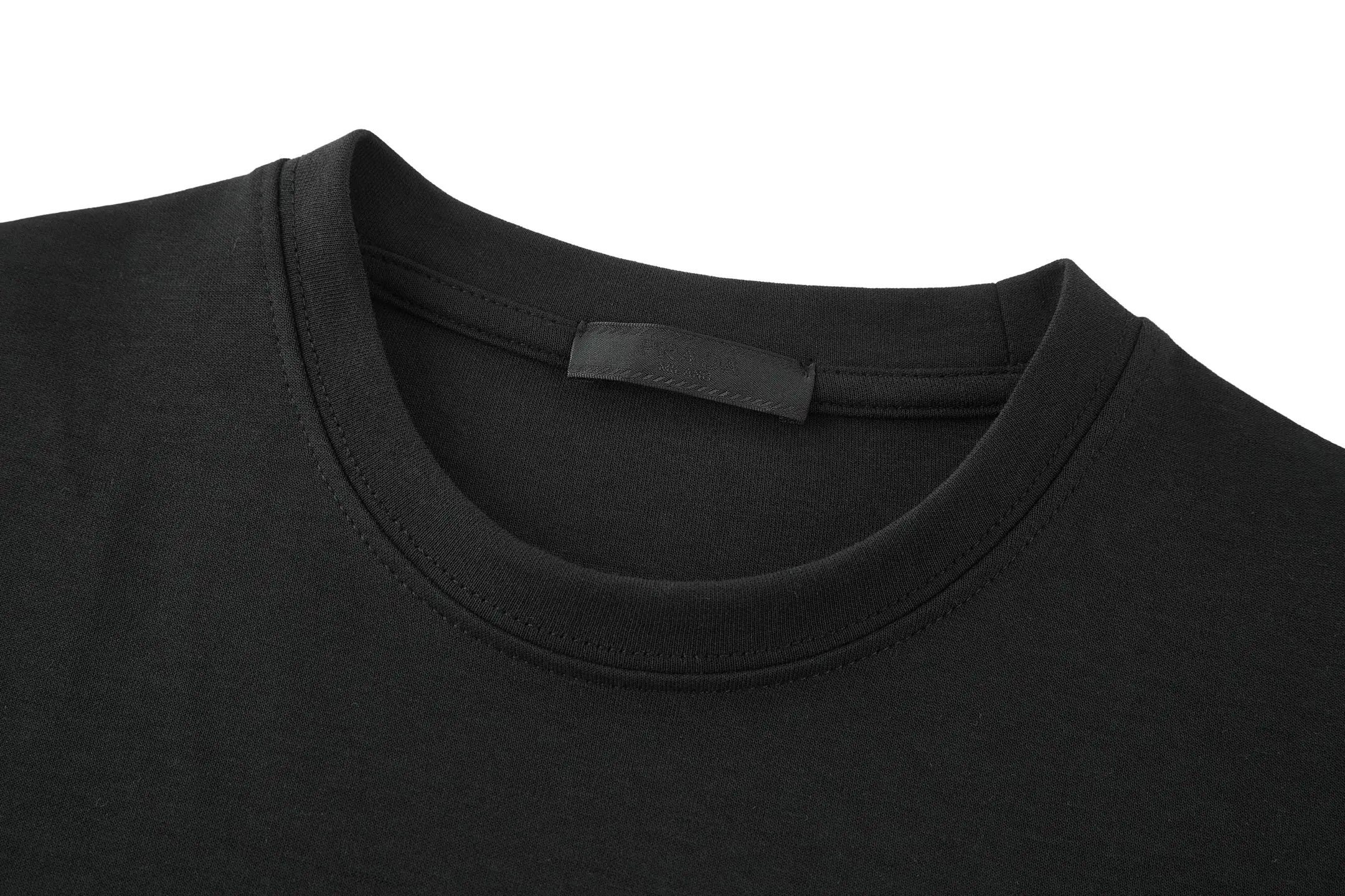 Oversized Logo-Plaque Cotton T-Shirt D18013772 — view 3