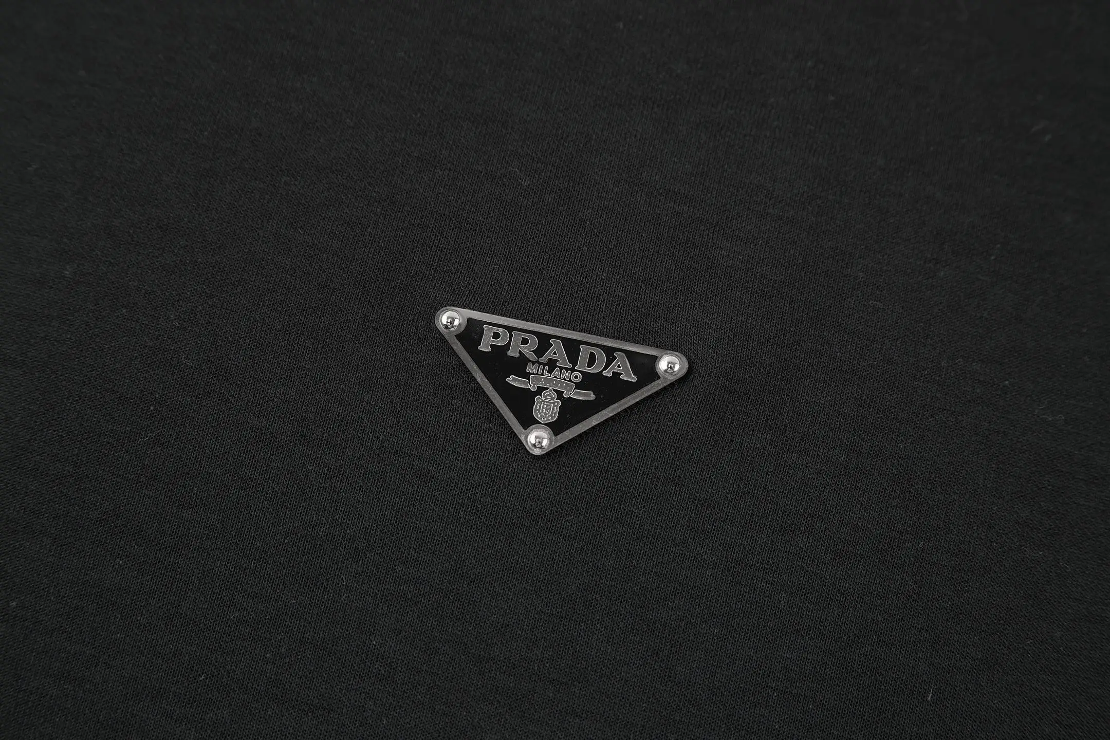 Oversized Logo-Plaque Cotton T-Shirt D18013772 — view 5