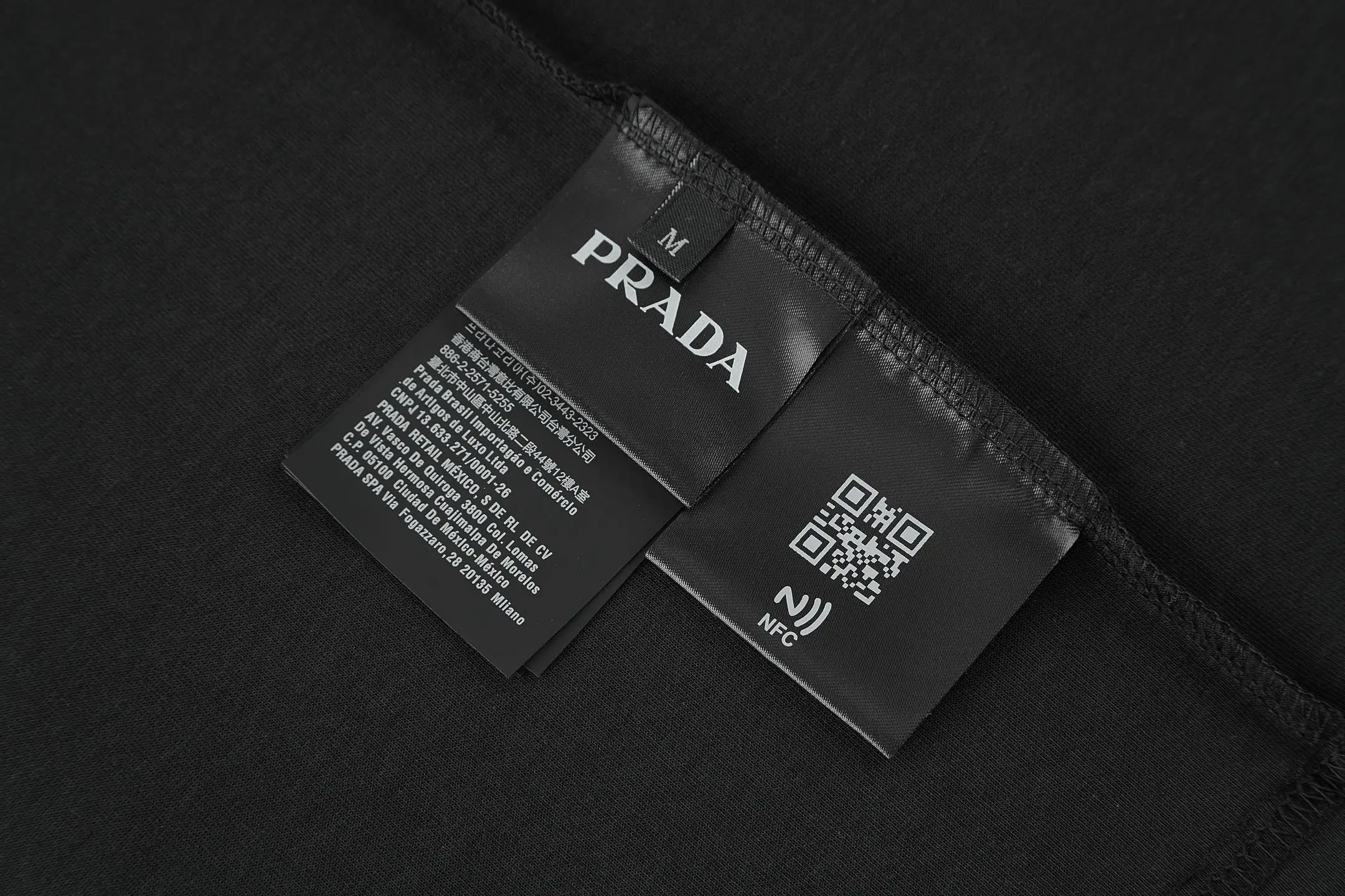 Oversized Logo-Plaque Cotton T-Shirt D18013772 — view 9