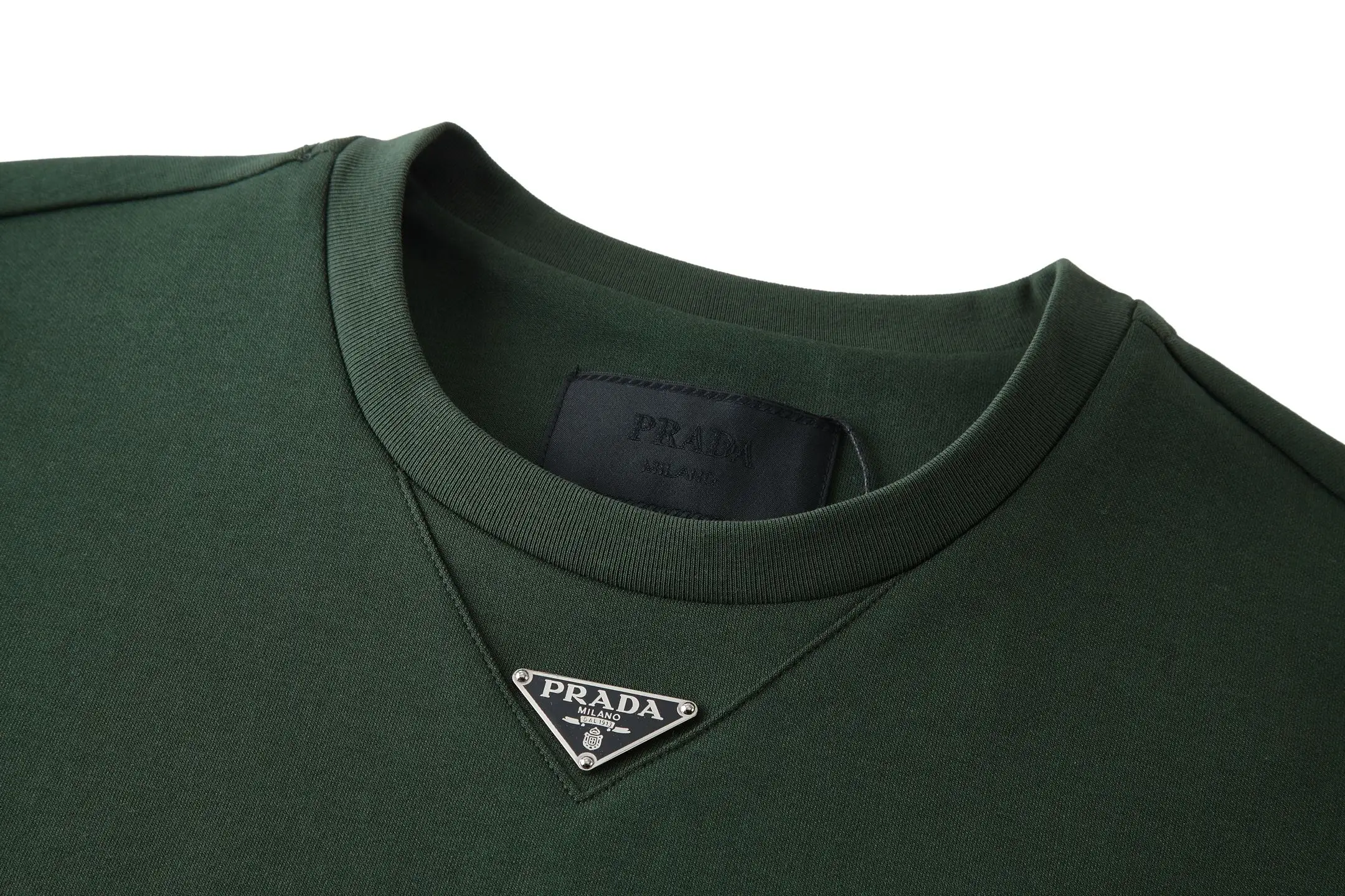 Oversized Enamel Triangle Logo T-Shirt D18013761 — view 3