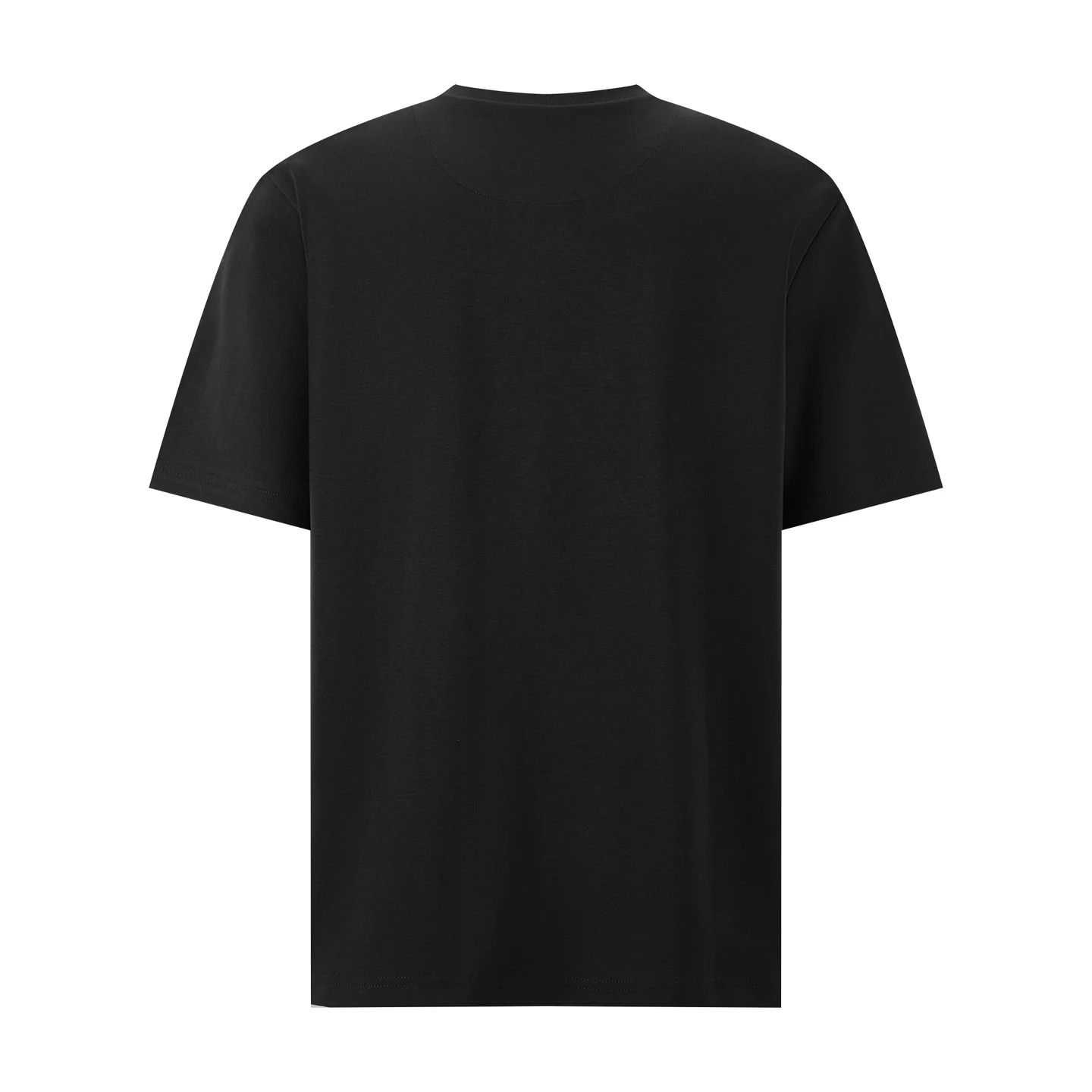 Oversized Logo-Badge Cotton T-Shirt D18013807 — view 2