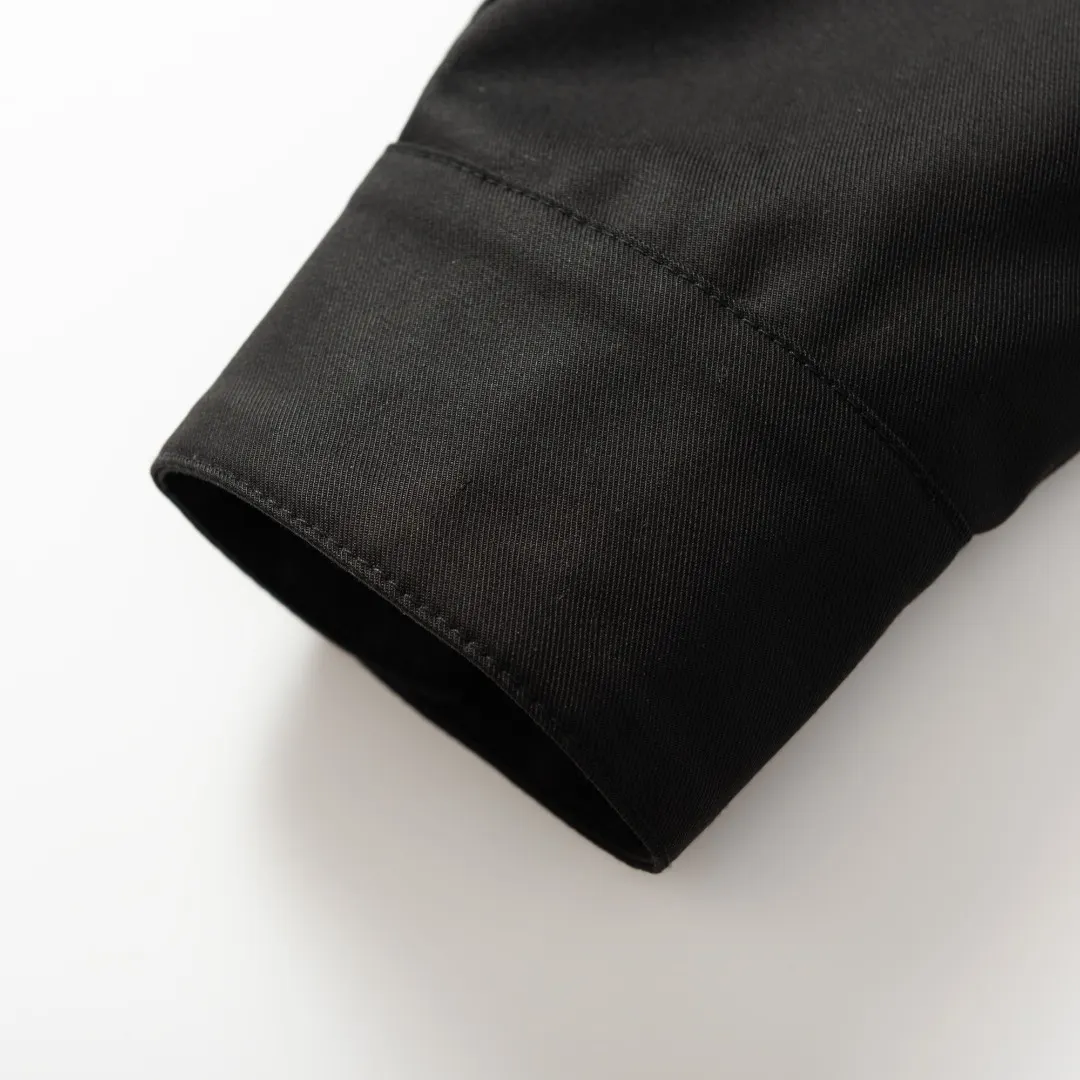 CD Icon Embroidered Gabardine Overshirt D18520369 — view 7