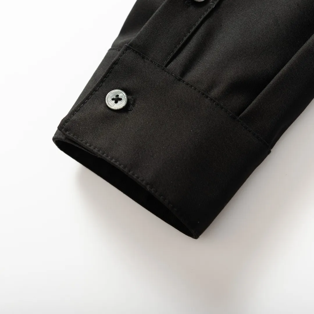 CD Icon Embroidered Gabardine Overshirt D18520369 — view 8