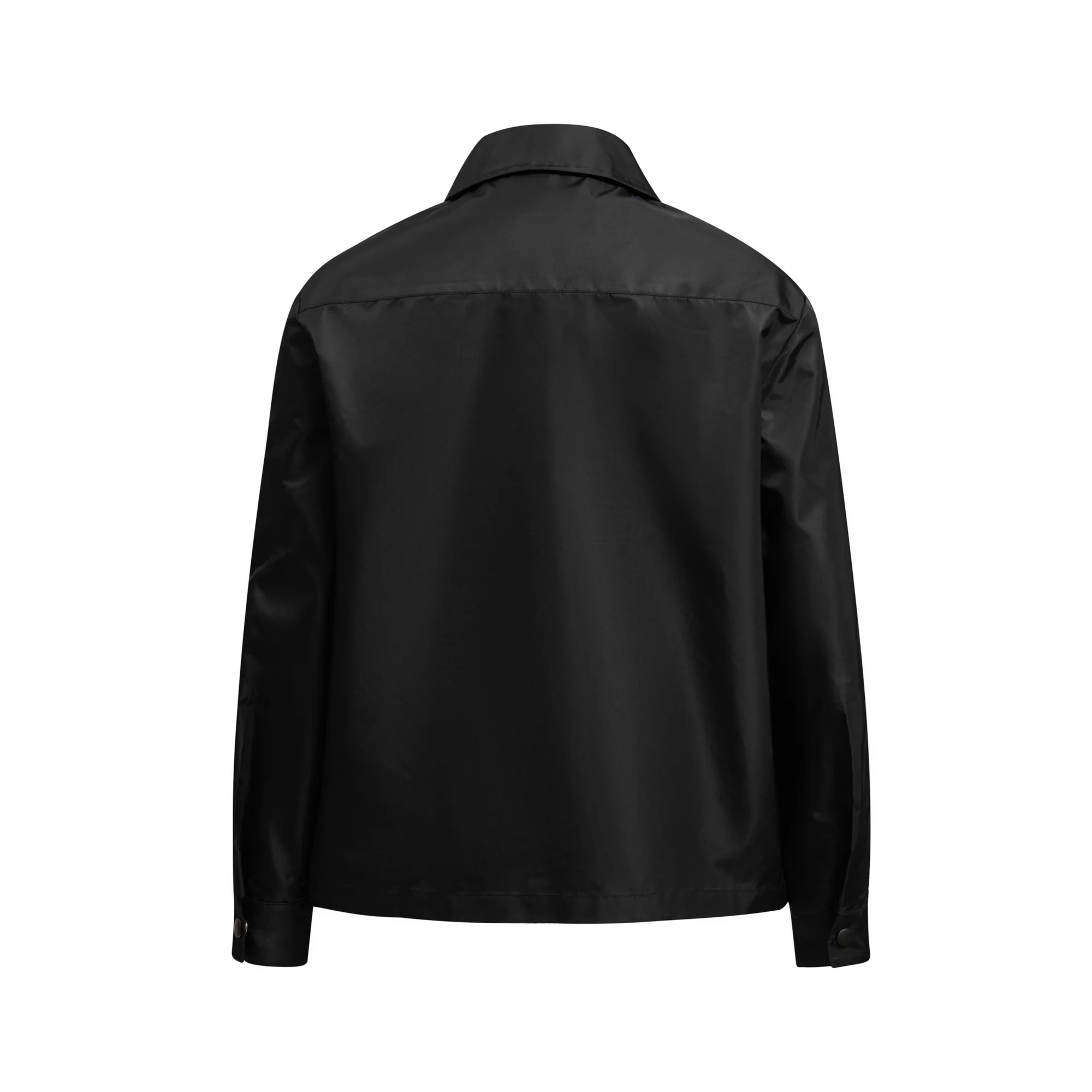 Re-Nylon Zip-Up Shirt Jacket D18520371 — view 2