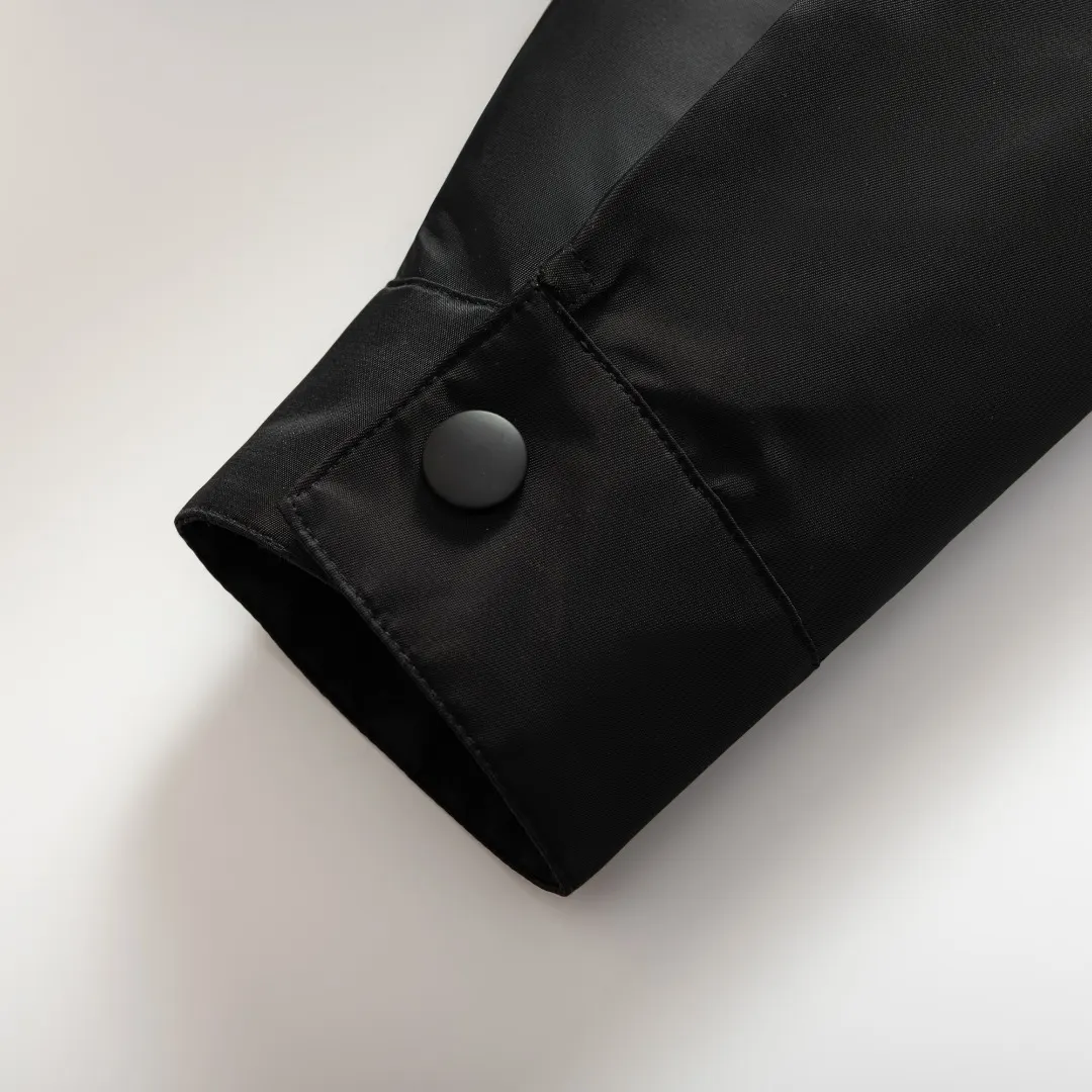 Re-Nylon Zip-Up Shirt Jacket D18520371 — view 8