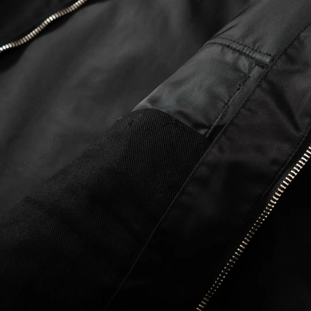 Re-Nylon Zip-Up Shirt Jacket D18520371 — view 9
