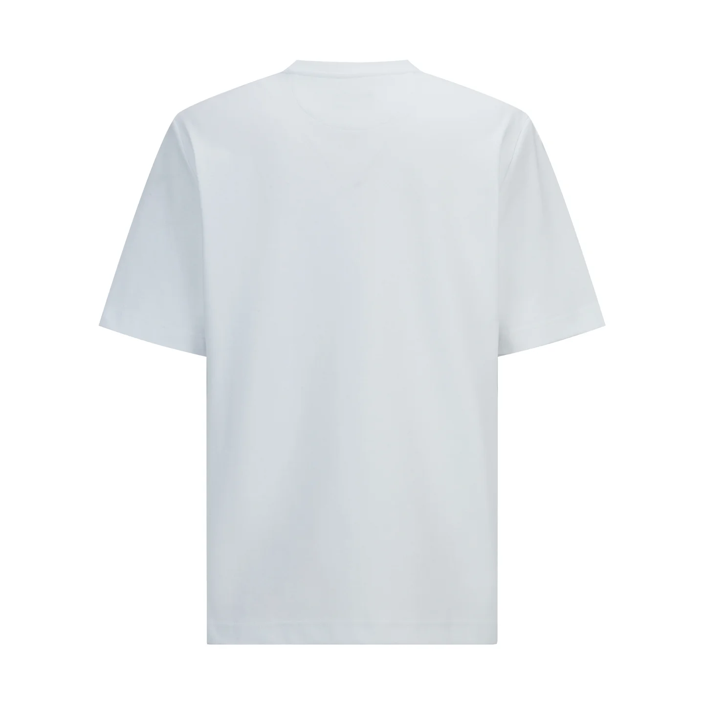 Flower Logo Embroidered Cotton T-Shirt D18513777 — view 2