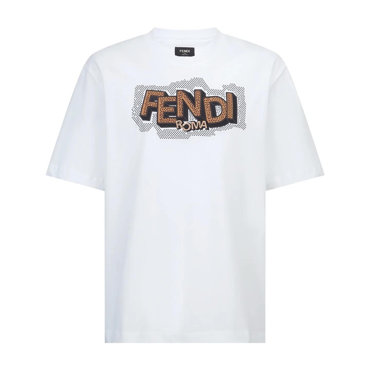 Logo Embroidered Mercersized Cotton T-Shirt D18513773