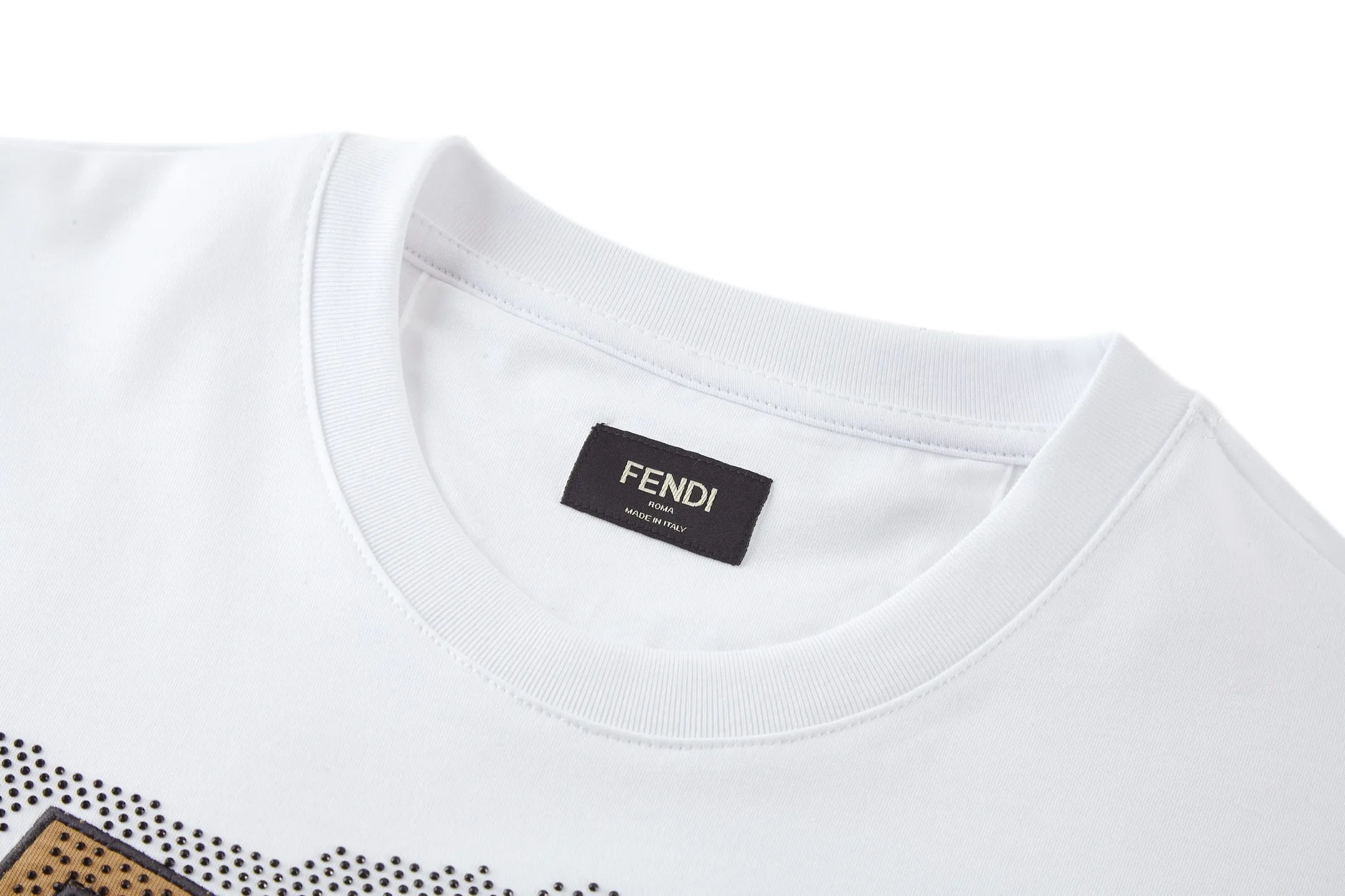 Logo Embroidered Mercersized Cotton T-Shirt D18513773 — view 3