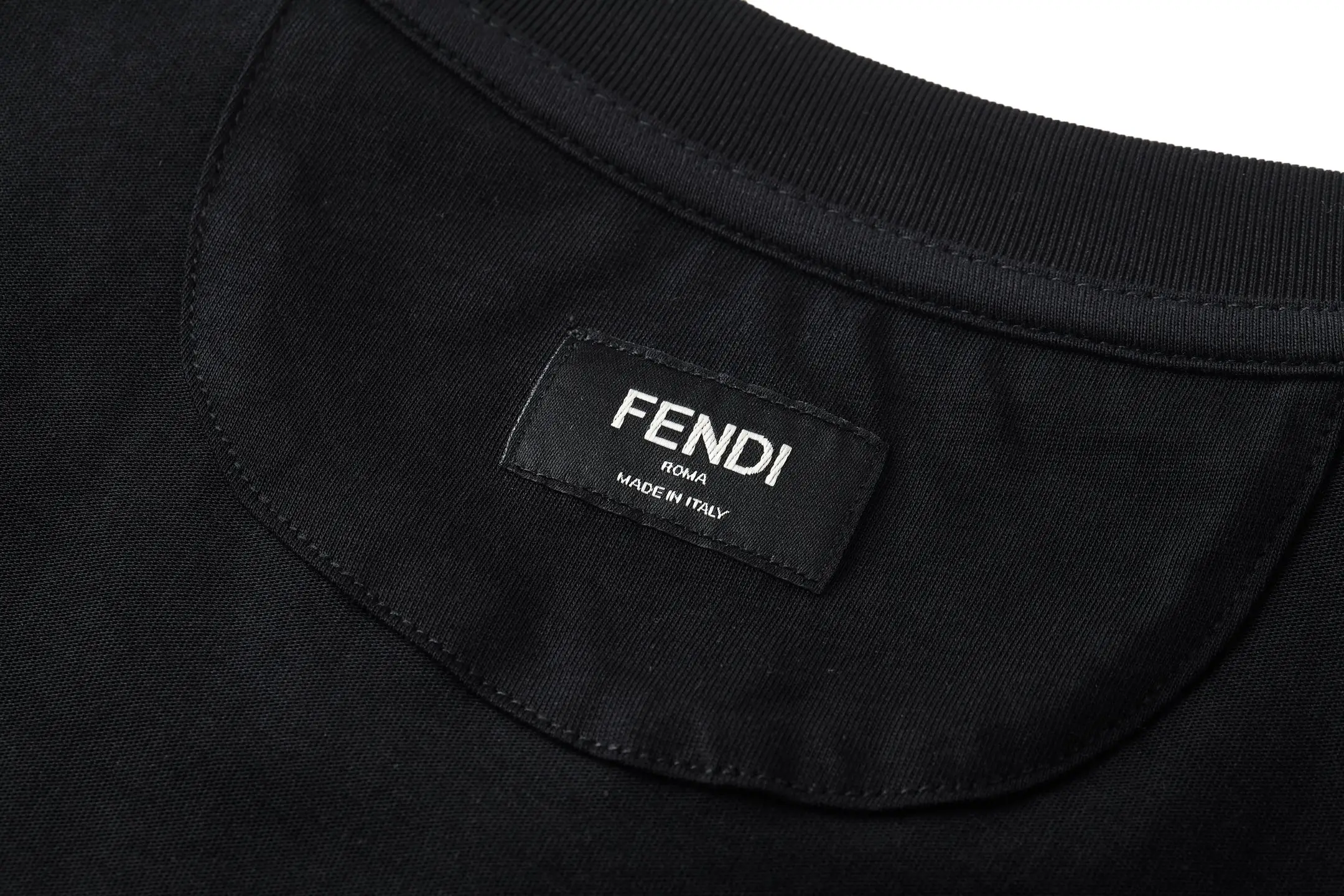 Embellished Logo Cotton T-Shirt D18513774 — view 4