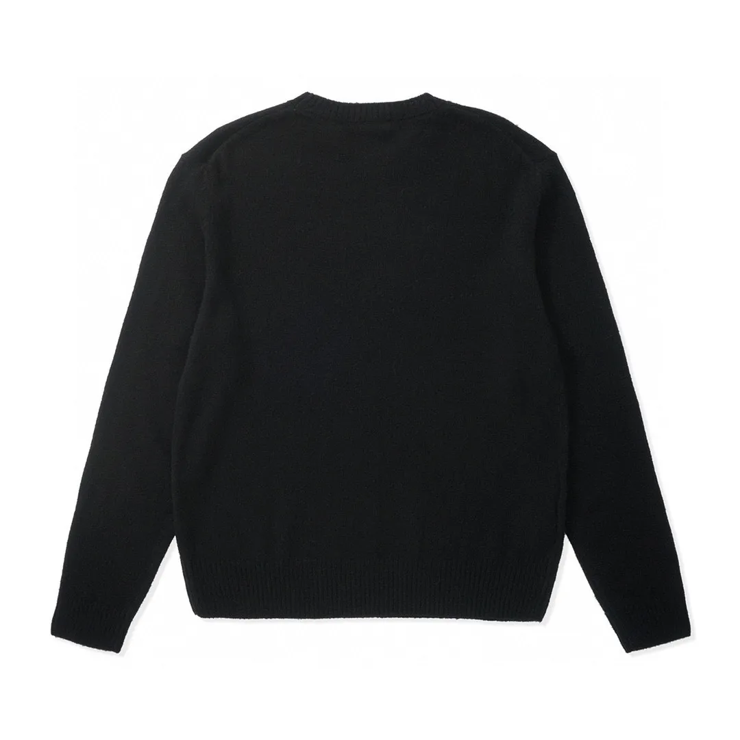 Logo Jacquard Wool Crew-Neck Sweater D18523622 — view 2