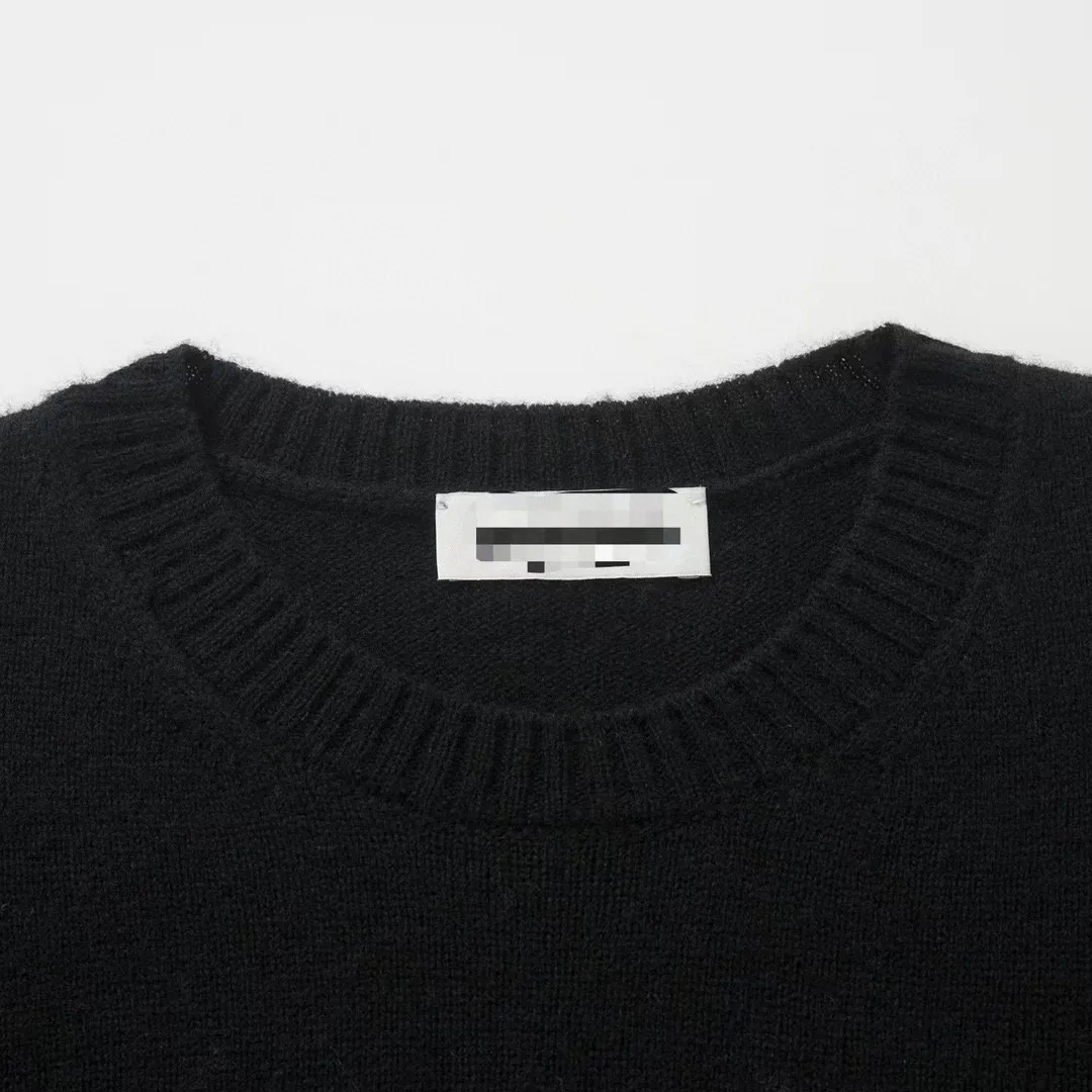 Logo Jacquard Wool Crew-Neck Sweater D18523622 — view 3