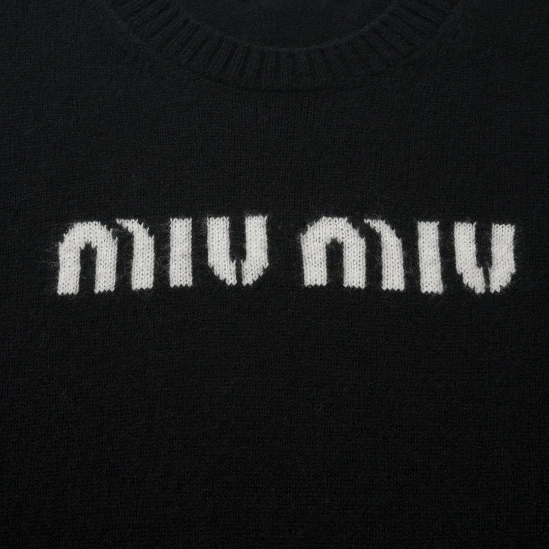 Logo Jacquard Wool Crew-Neck Sweater D18523622 — view 4