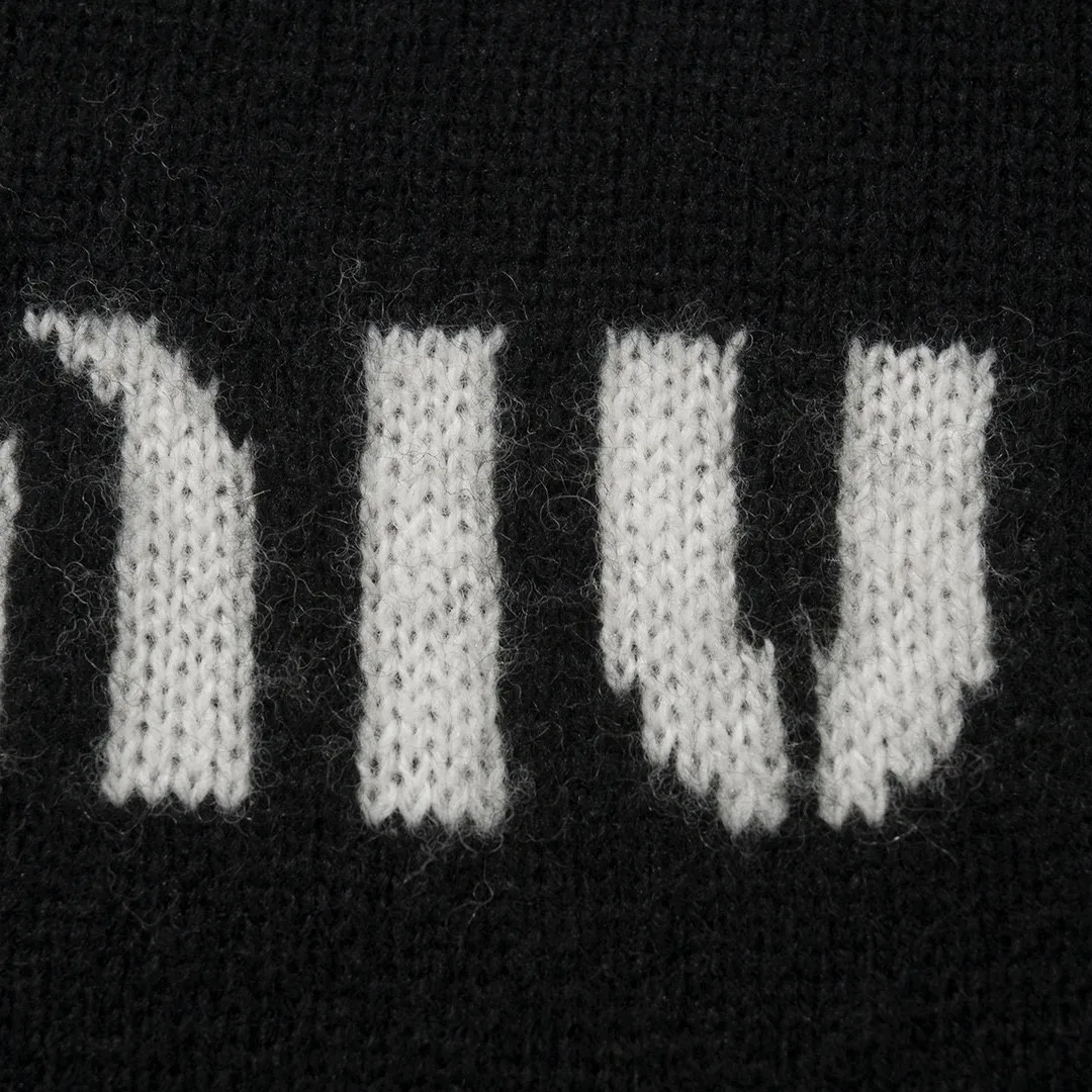 Logo Jacquard Wool Crew-Neck Sweater D18523622 — view 5