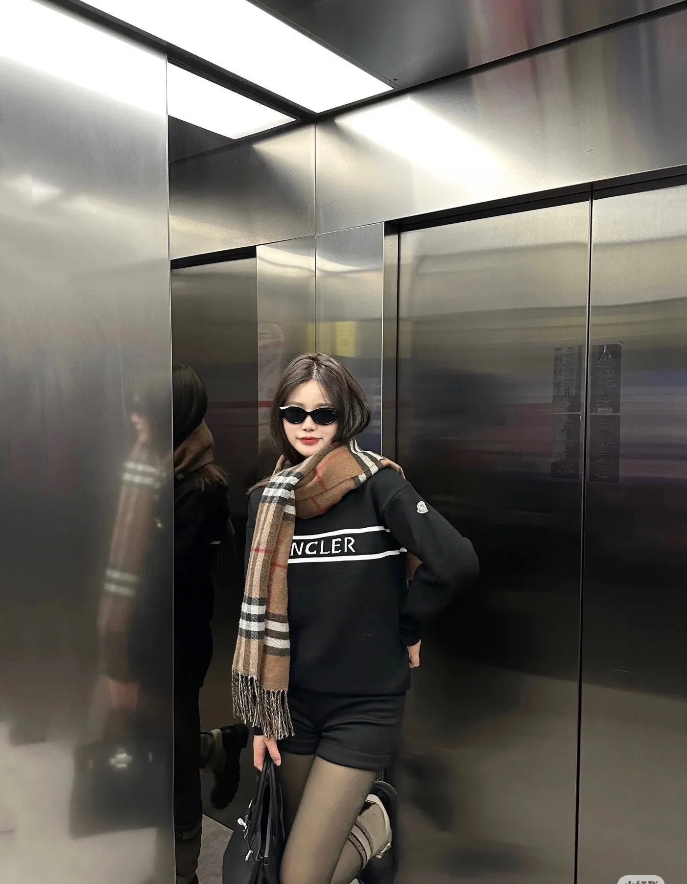 Logo-Intarsia Cotton-Blend Knit Sweater D18513432 — view 5