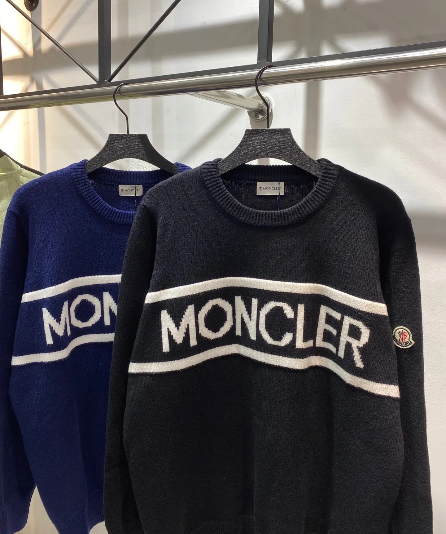 Logo-Intarsia Virgin Wool-Blend Sweater D18513433 — view 2