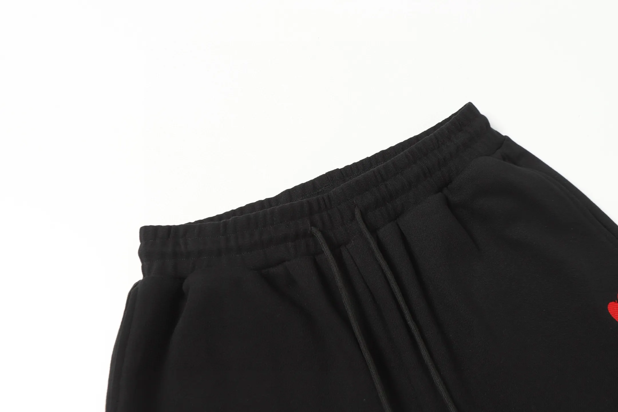 Ami de Coeur Embroidered Cotton-Jersey Shorts D18512789 — view 3