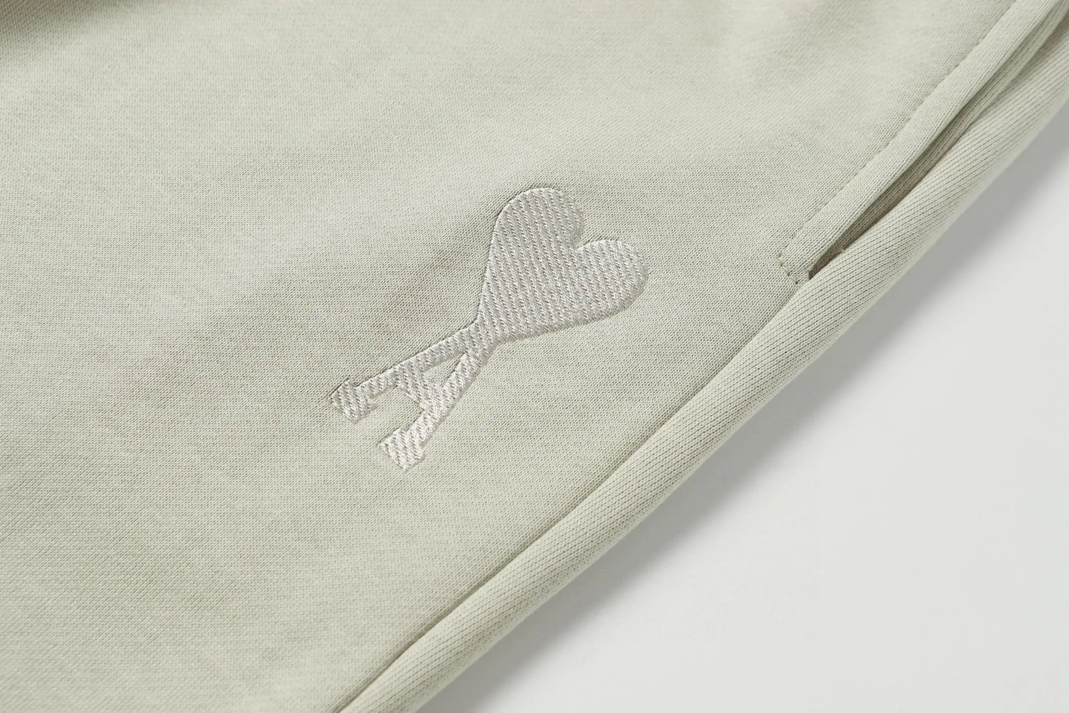 Ami de Coeur Embroidered Cotton-Jersey Shorts D18512787 — view 5