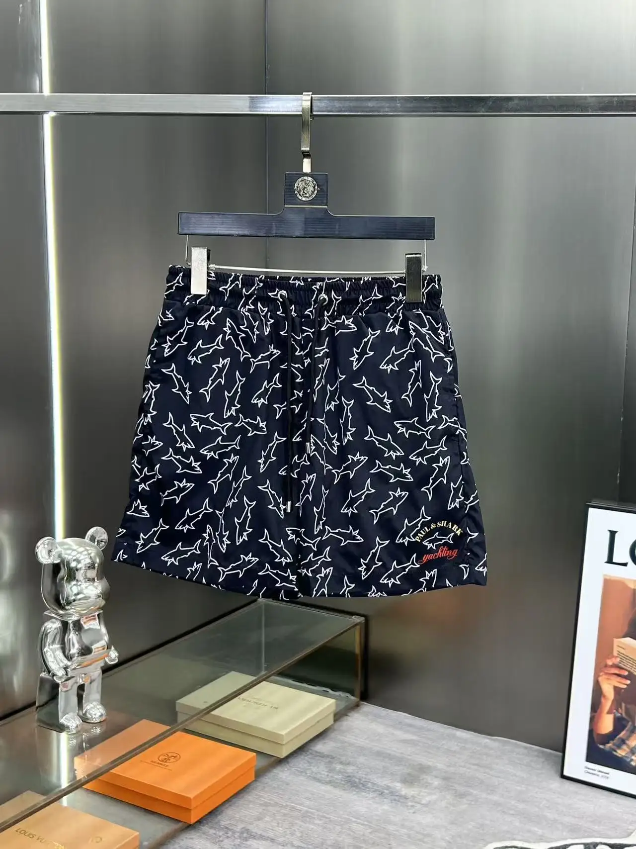 Logo-Print Quick-Dry Swim Shorts D18511977
