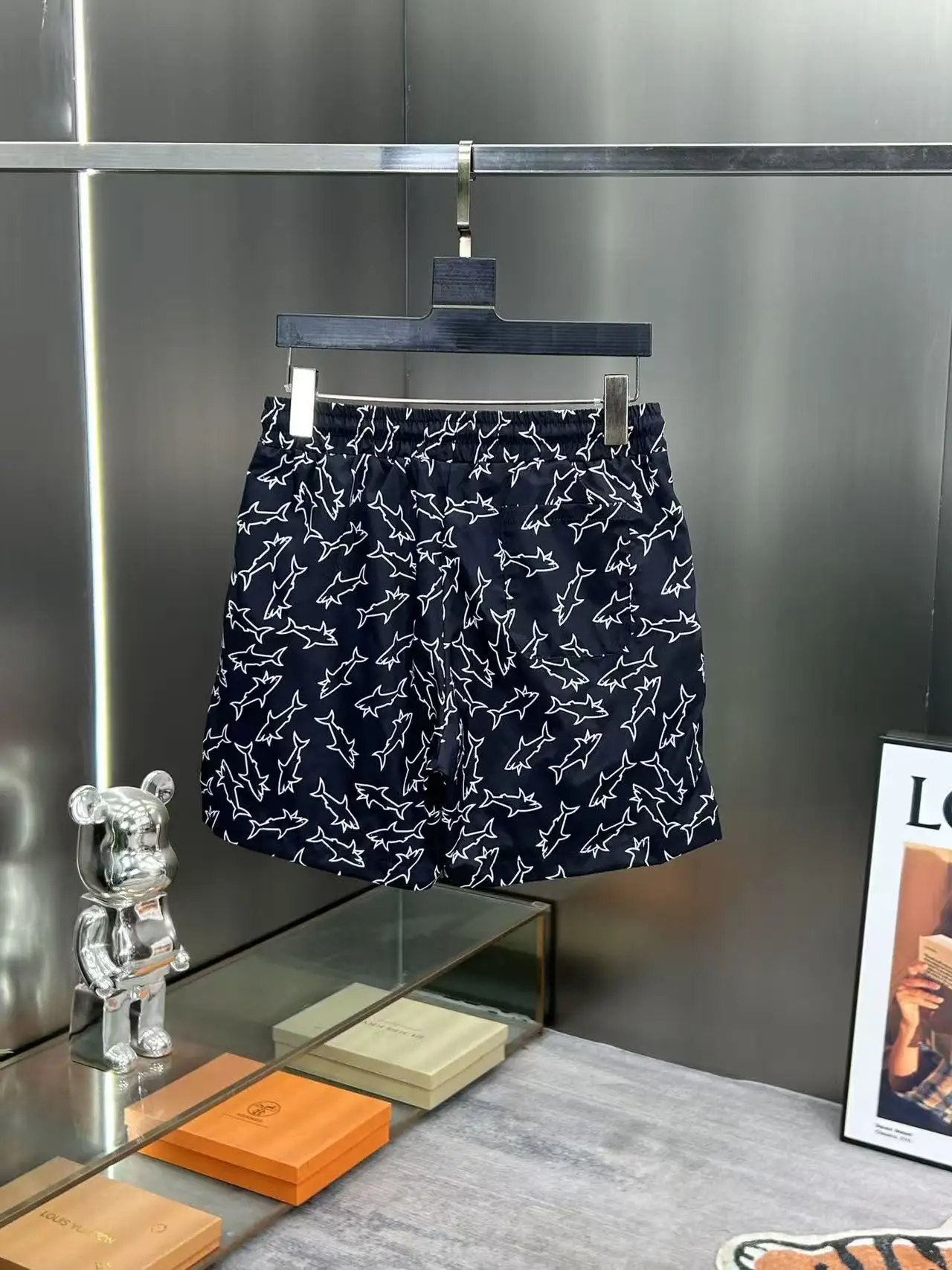 Logo-Print Quick-Dry Swim Shorts D18511977 — view 2