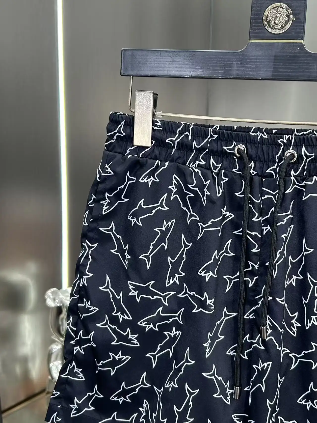 Logo-Print Quick-Dry Swim Shorts D18511977 — view 4