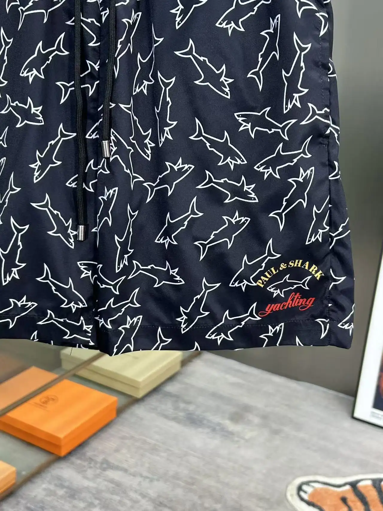 Logo-Print Quick-Dry Swim Shorts D18511977 — view 6