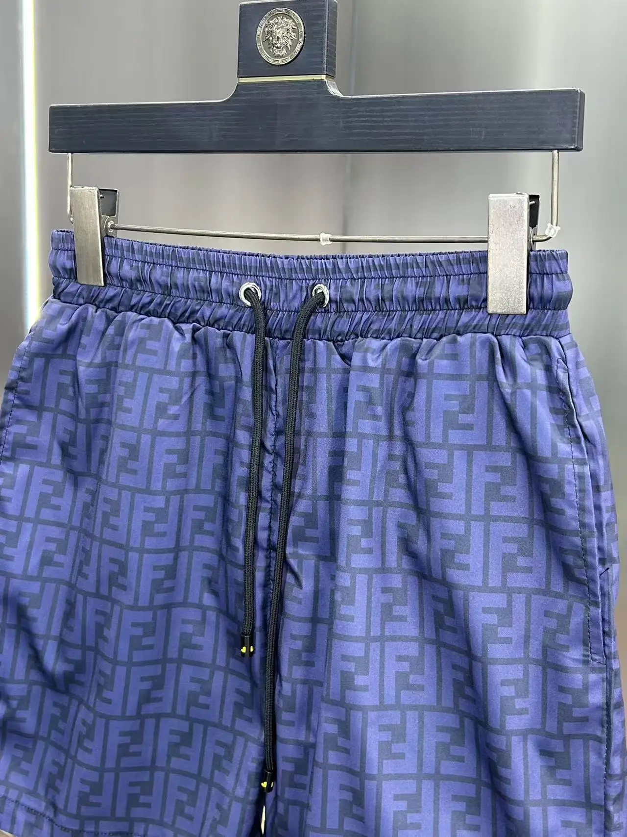Monogram Print Technical Fabric Shorts D18511980 — view 3