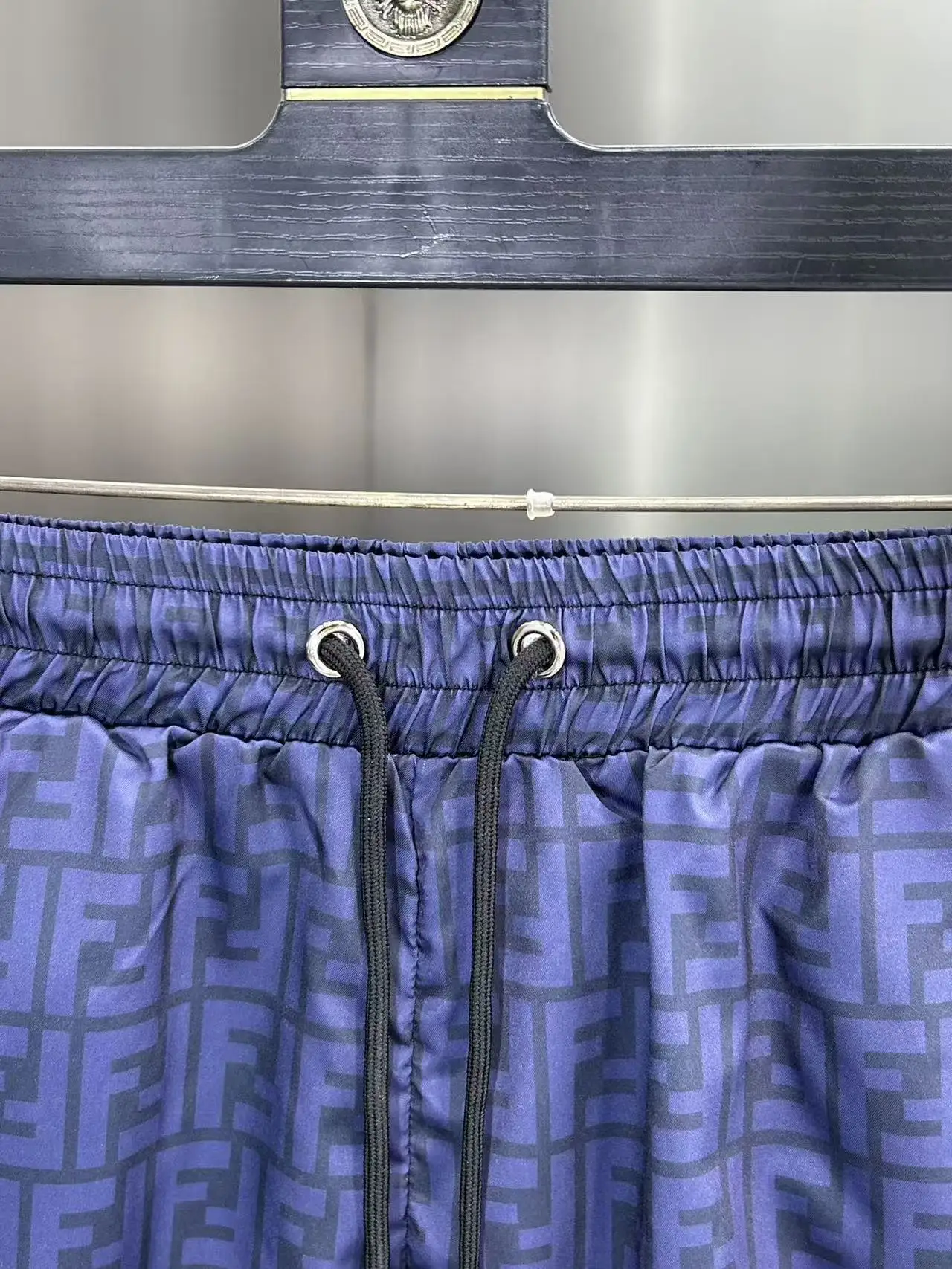 Monogram Print Technical Fabric Shorts D18511980 — view 5