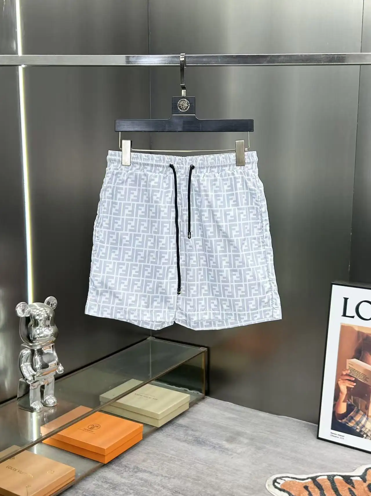 FF Monogram Quick-Dry Swim Shorts D18511979
