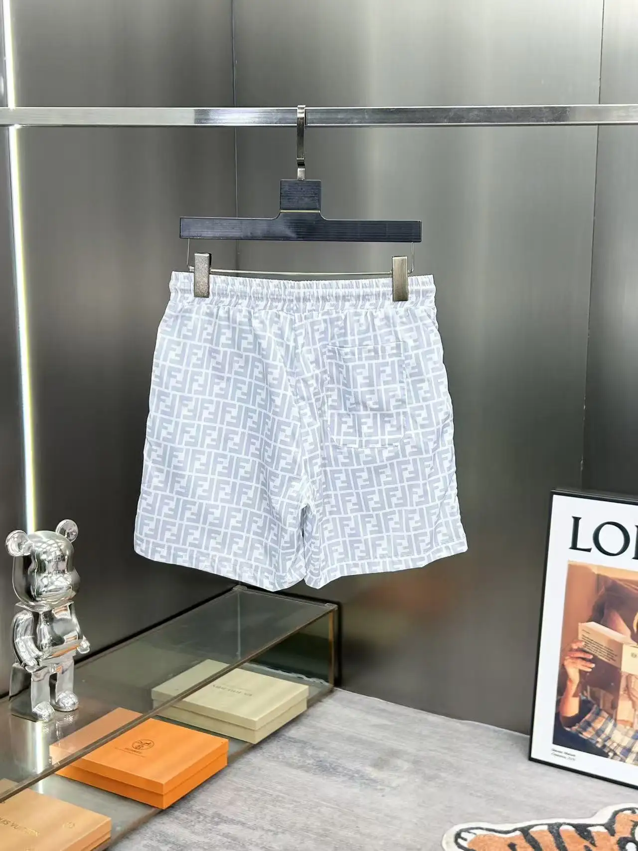 FF Monogram Quick-Dry Swim Shorts D18511979 — view 2