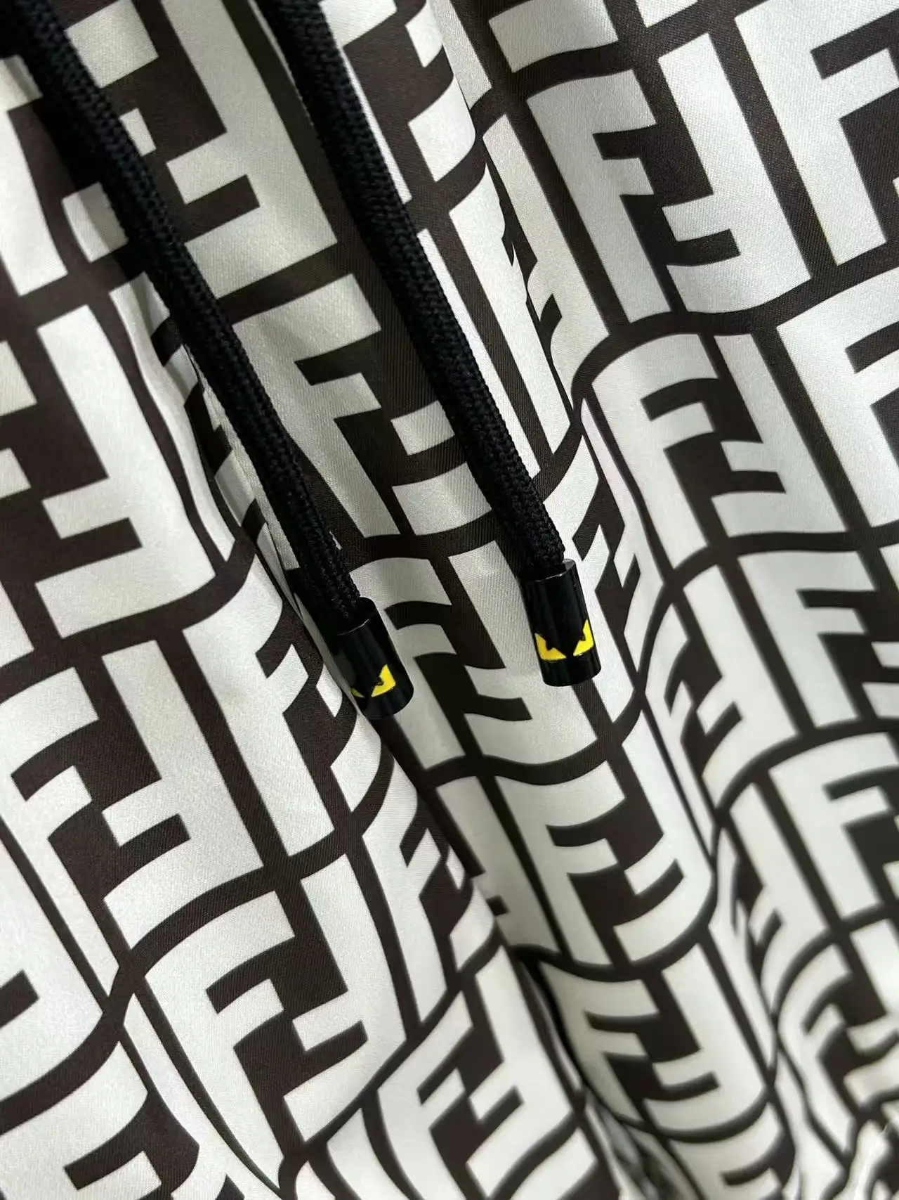 Monogram Print Technical Fabric Shorts D18511981 — view 6