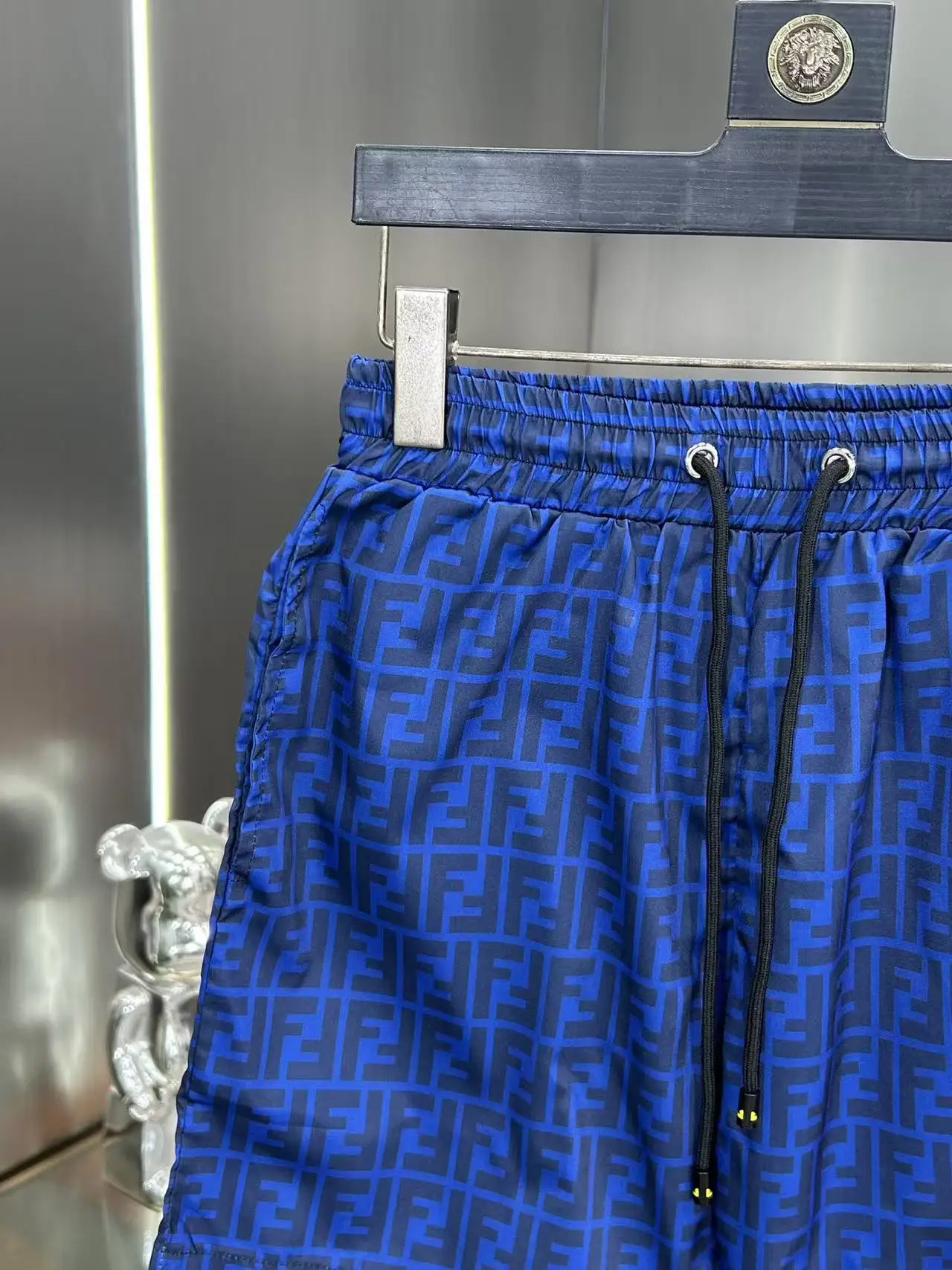 Monogram Print Technical Fabric Shorts D18511978 — view 4