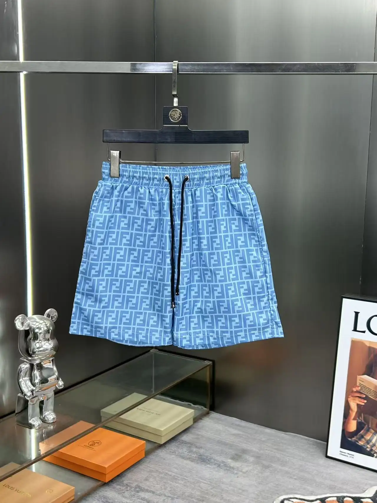 FF Monogram Quick-Dry Swim Shorts D18511982