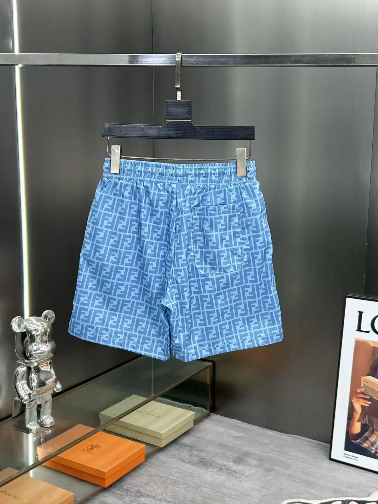 FF Monogram Quick-Dry Swim Shorts D18511982 — view 2
