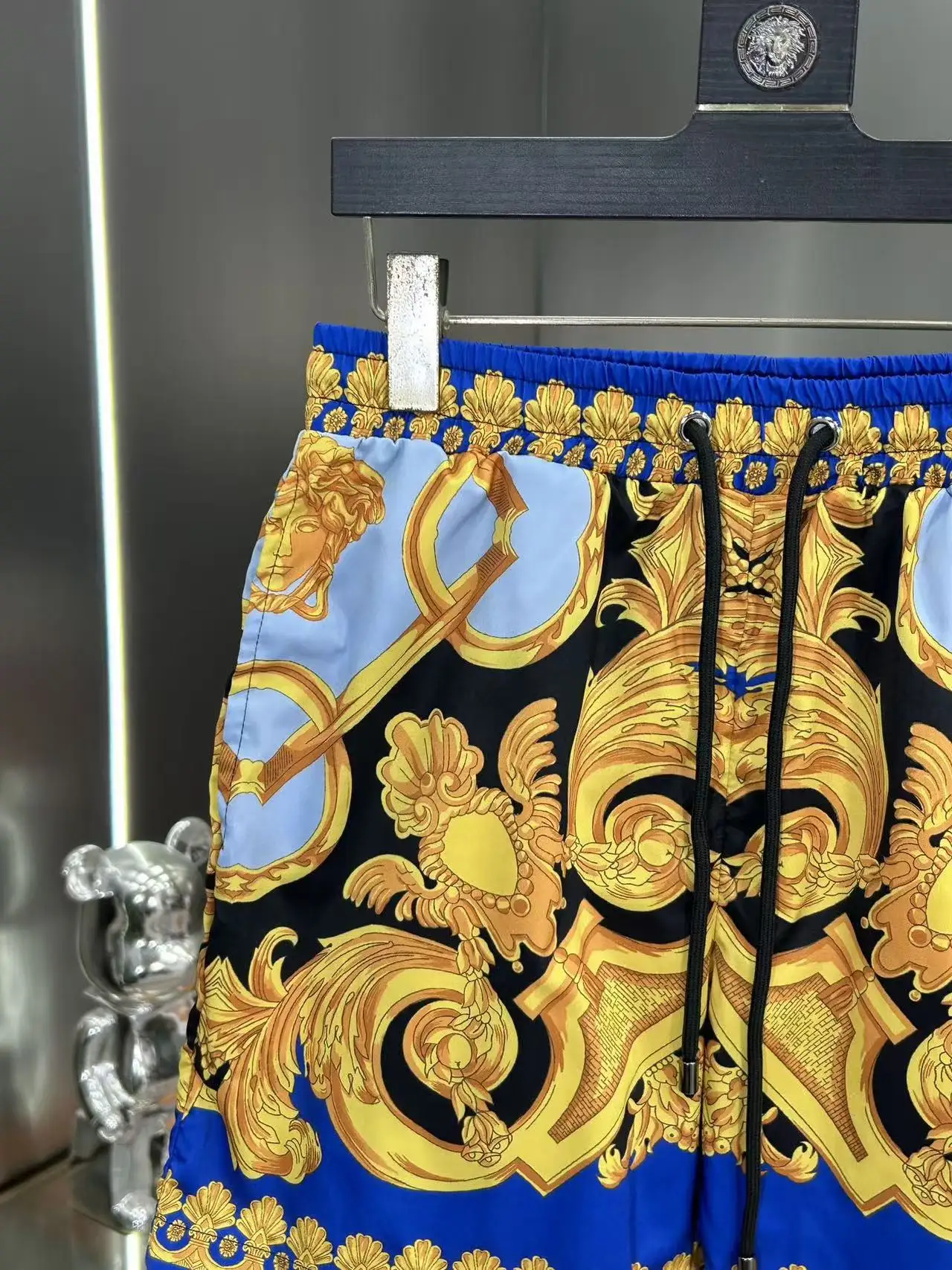 Baroque Print Technical Swim Shorts D18511985 — view 6