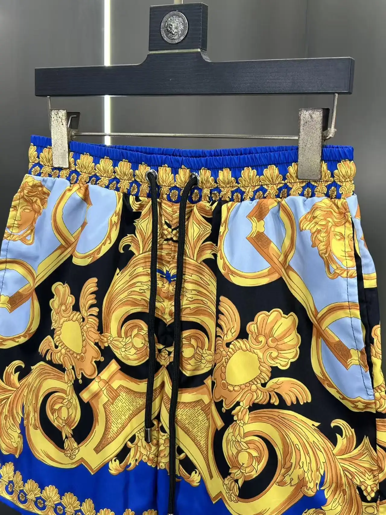 Baroque Print Technical Swim Shorts D18511985 — view 7