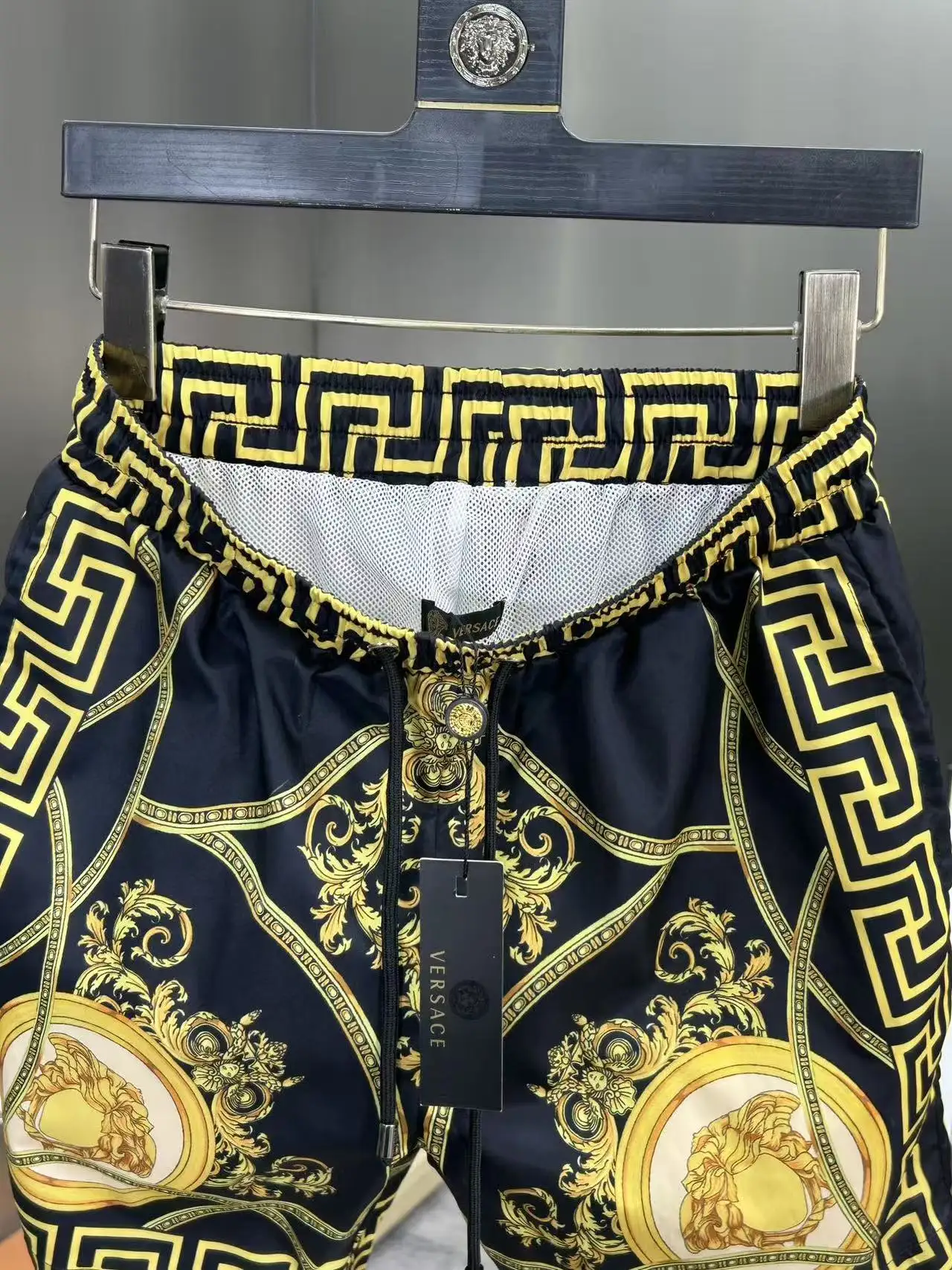 Barocco Print Swim Shorts D18511983 — view 7