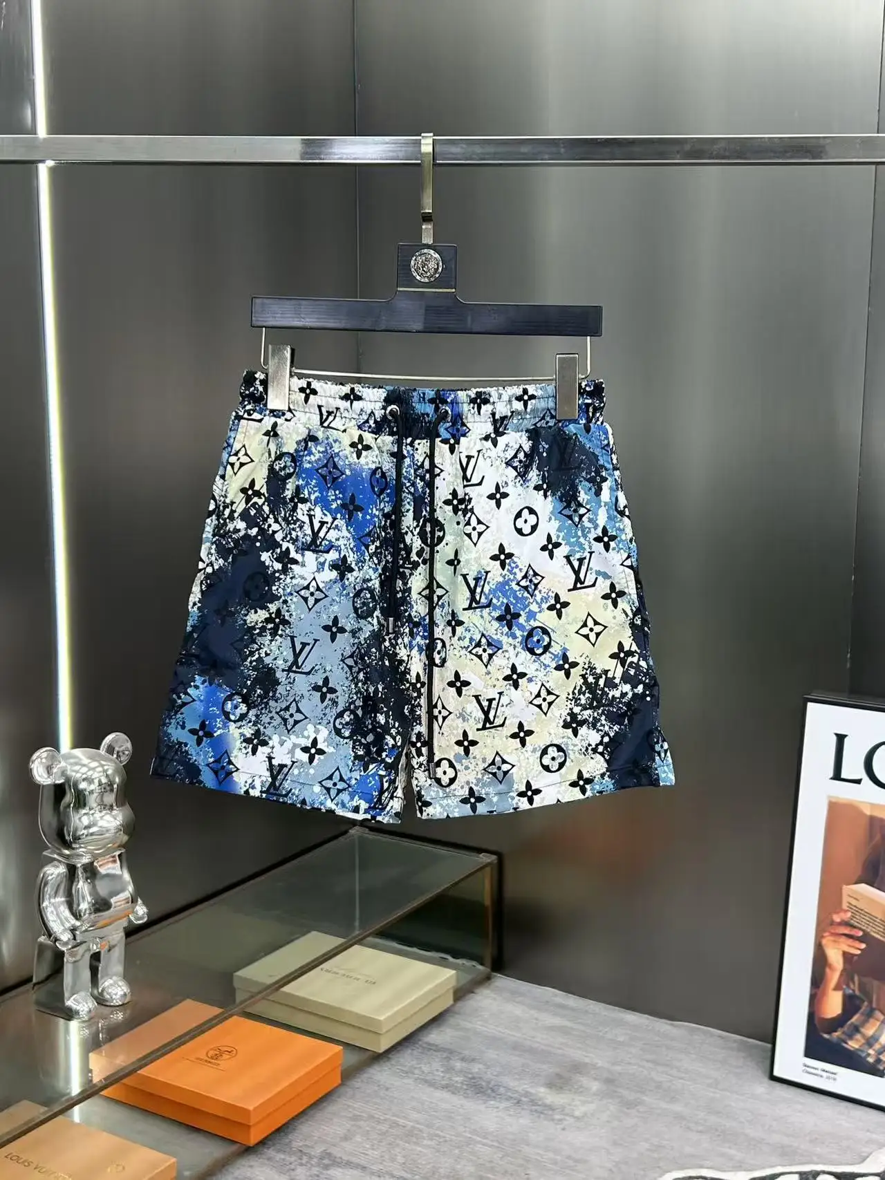 Monogram Print Quick-Dry Swim Shorts D18511973