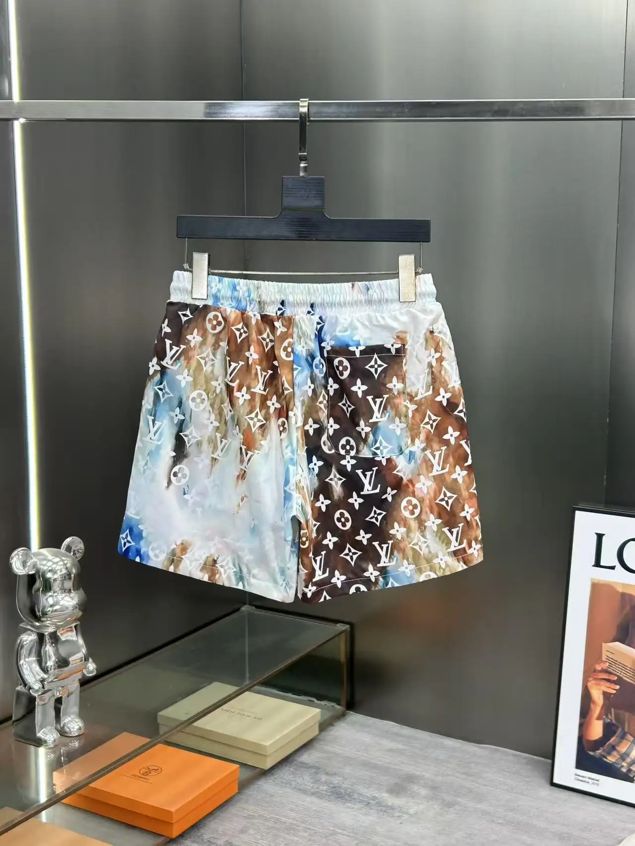 Monogram Print Quick-Dry Swim Shorts D18511974 — view 2