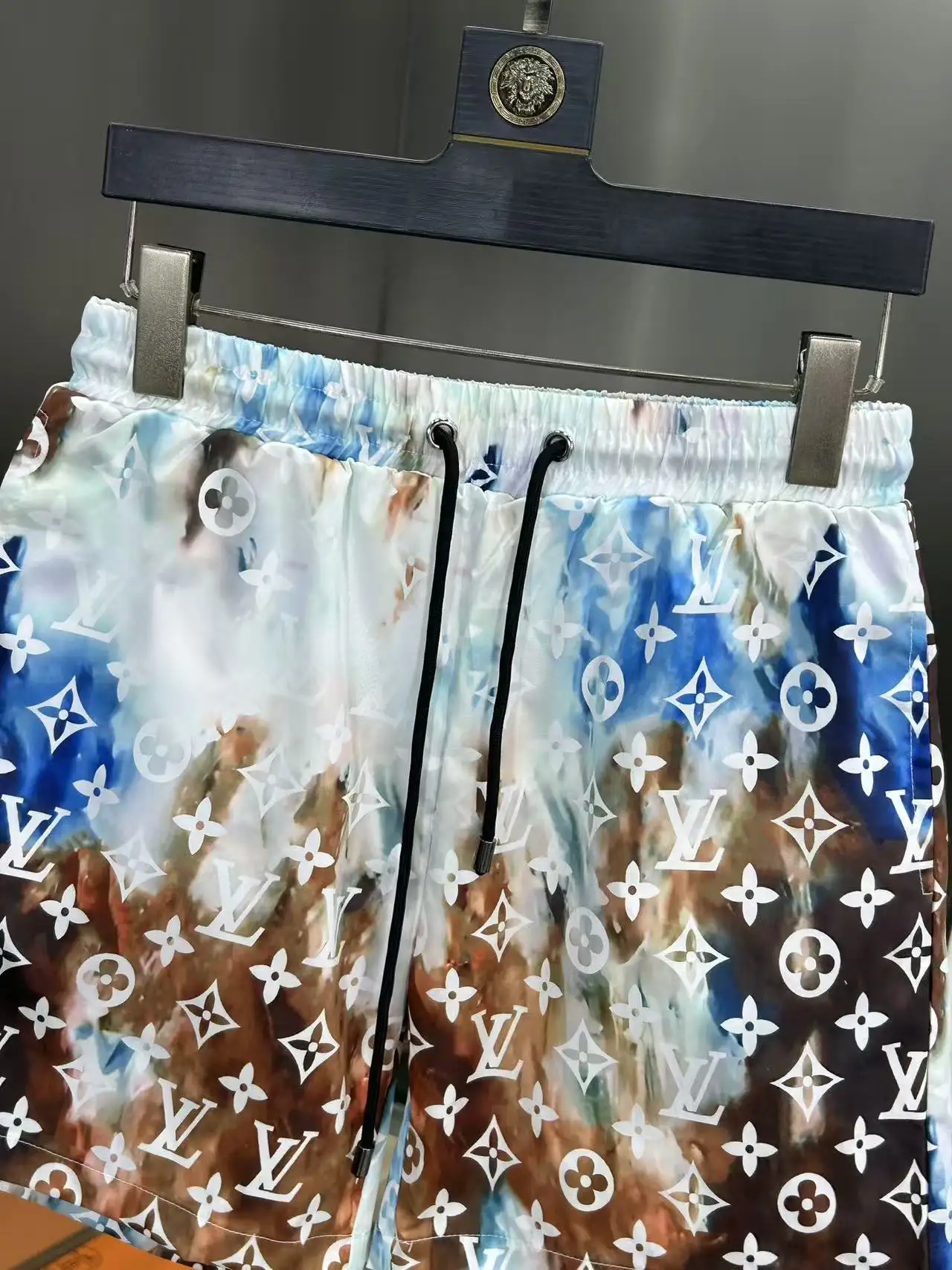 Monogram Print Quick-Dry Swim Shorts D18511974 — view 3