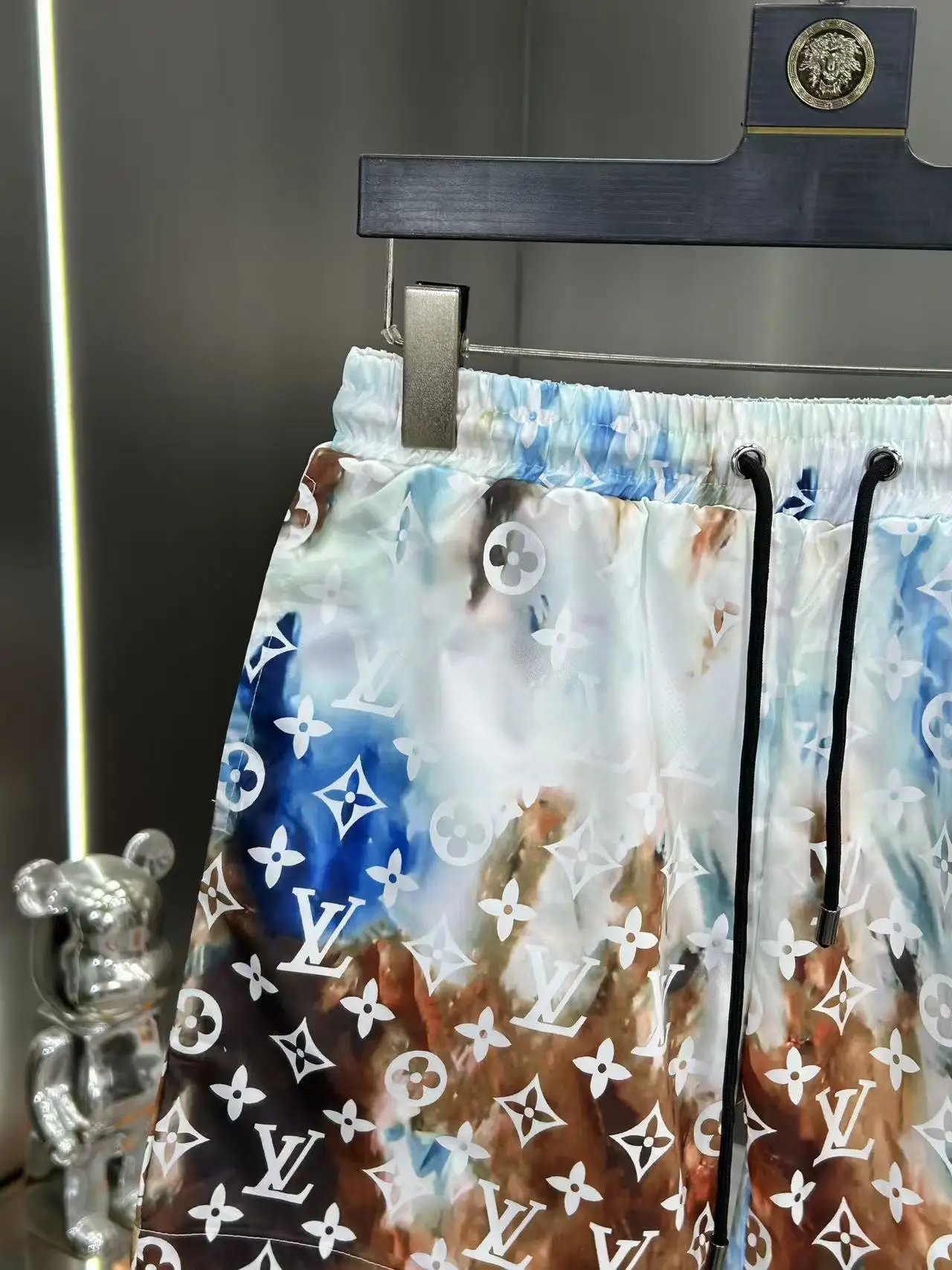 Monogram Print Quick-Dry Swim Shorts D18511974 — view 8