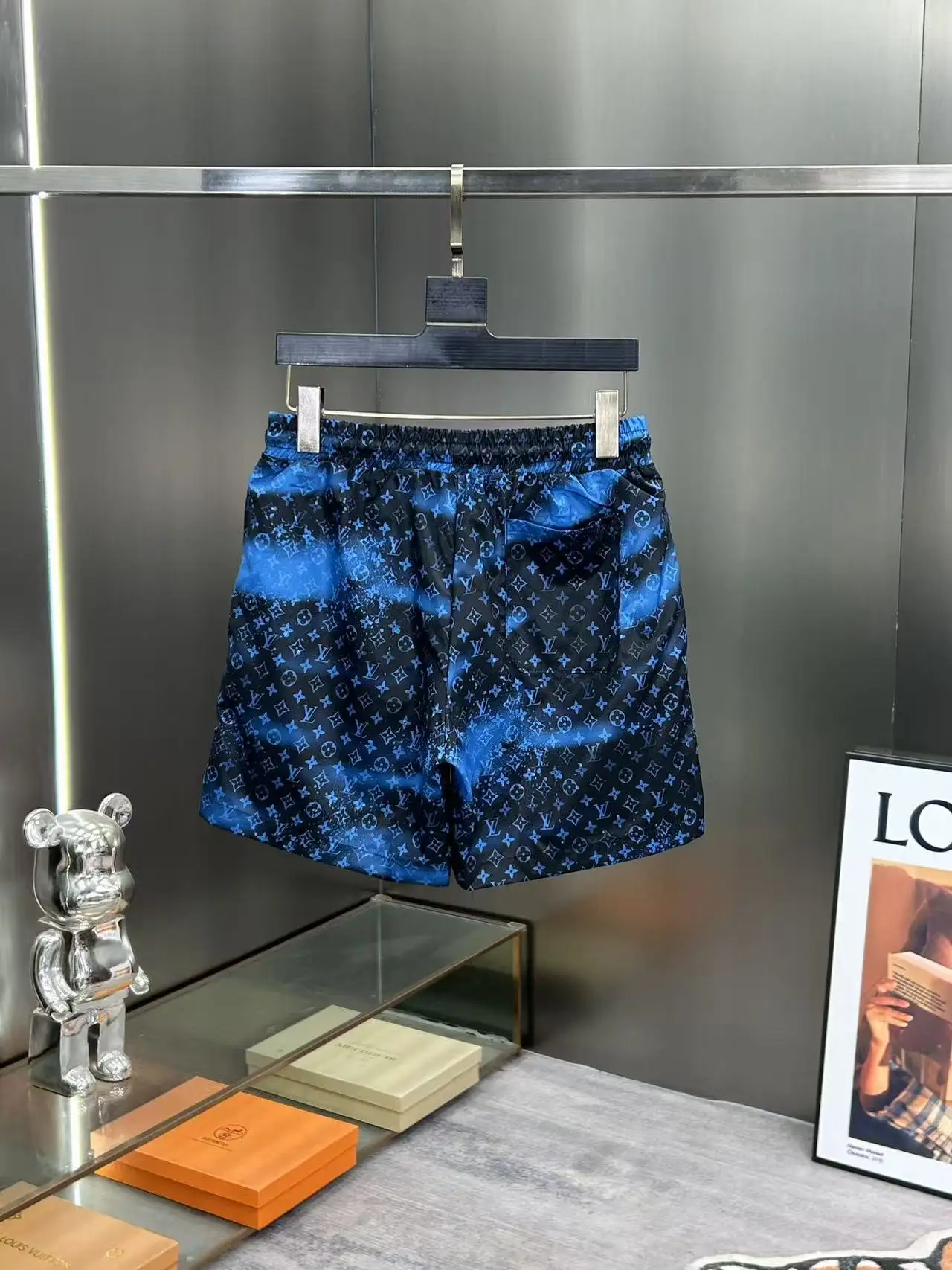 Monogram Print Quick-Dry Swim Shorts D18511972 — view 2
