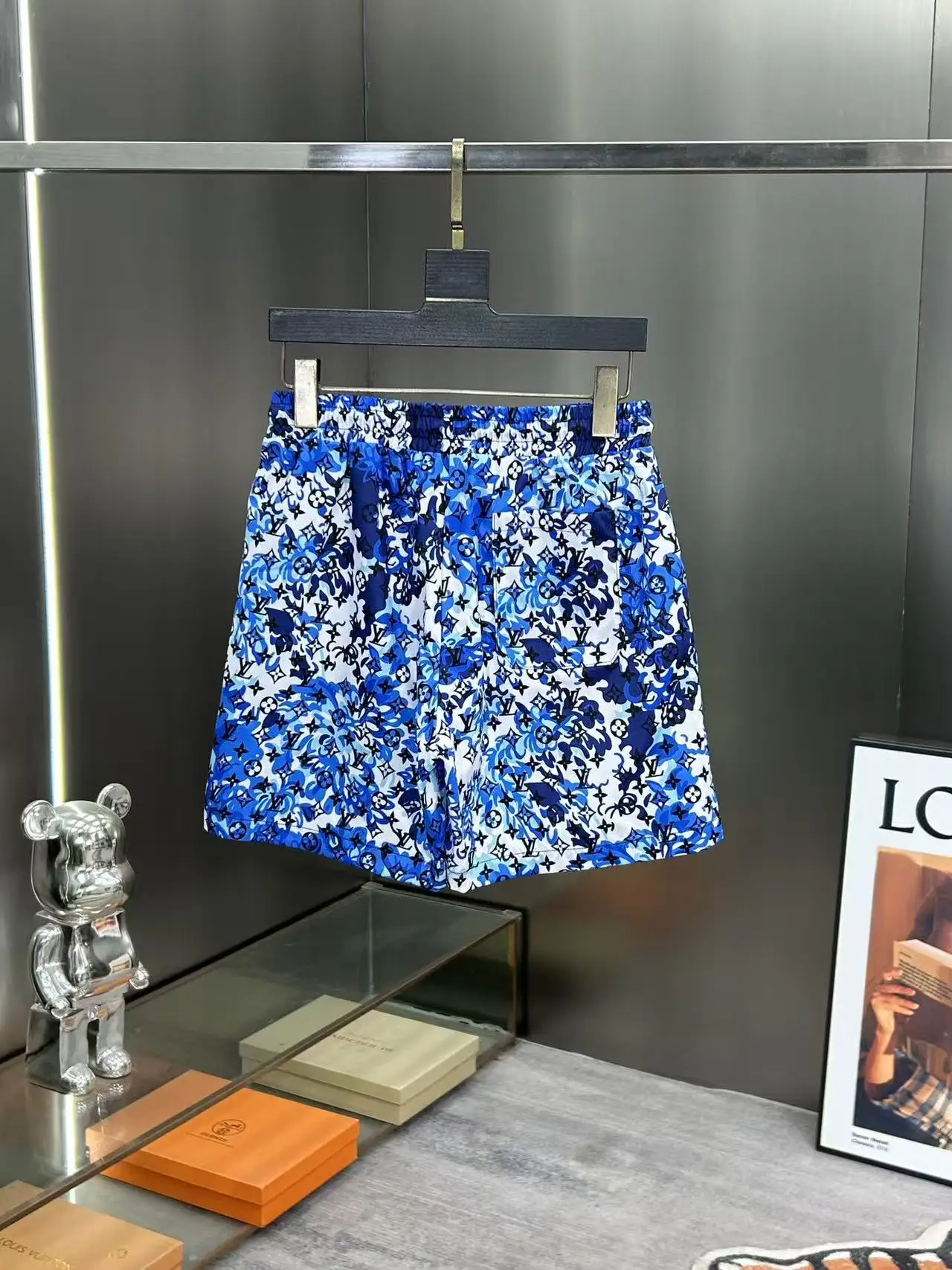 Monogram Print Technical Swim Shorts D18511963 — view 2