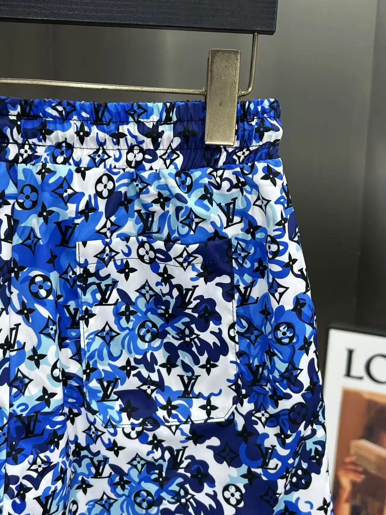 Monogram Print Technical Swim Shorts D18511963 — view 5