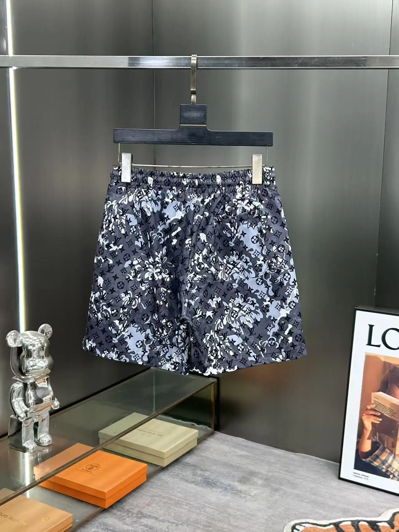Monogram Print Quick-Dry Swim Shorts D18511964 — view 2