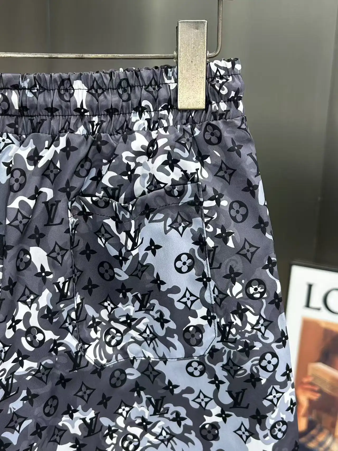 Monogram Print Quick-Dry Swim Shorts D18511964 — view 4