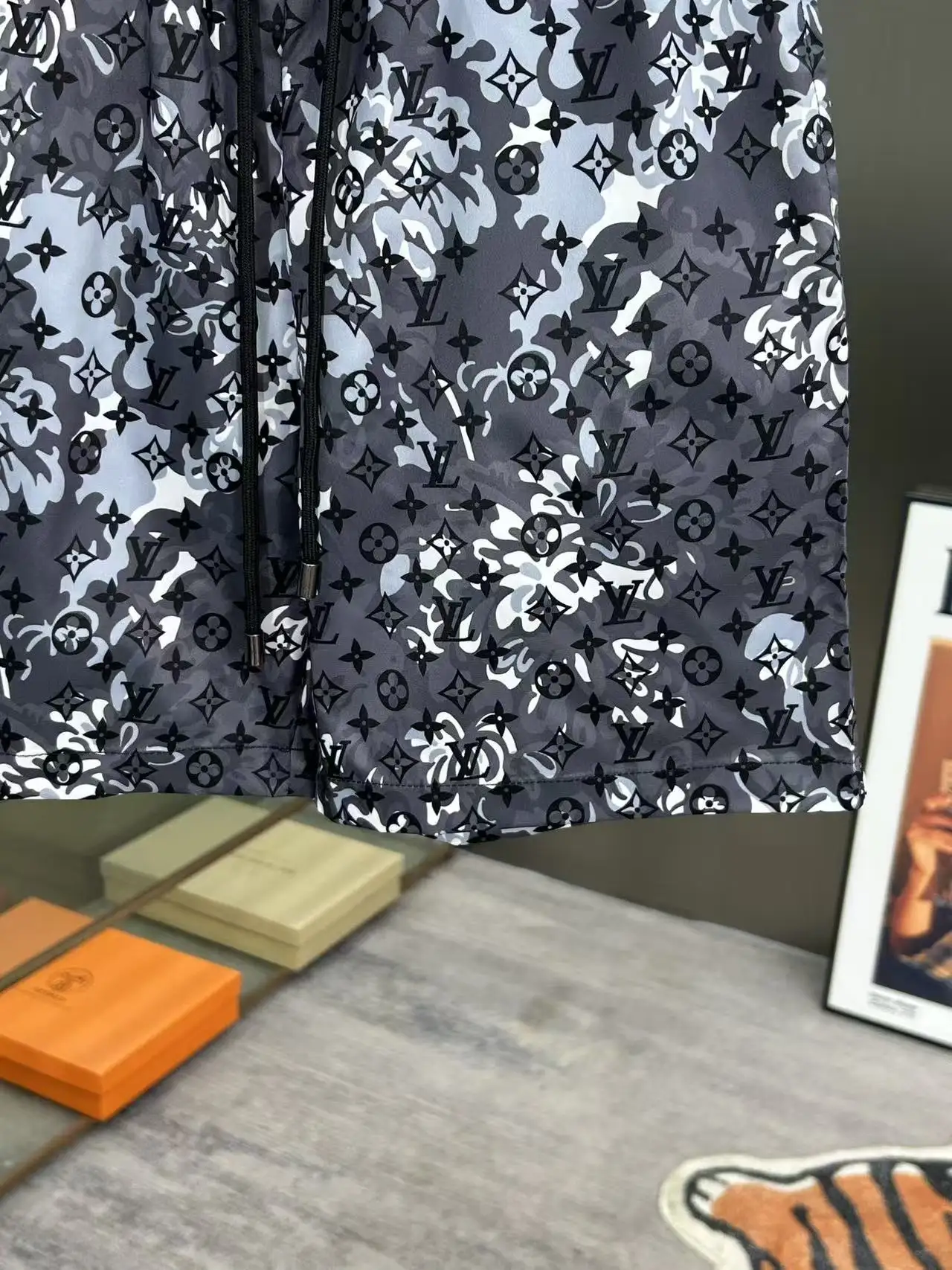 Monogram Print Quick-Dry Swim Shorts D18511964 — view 8