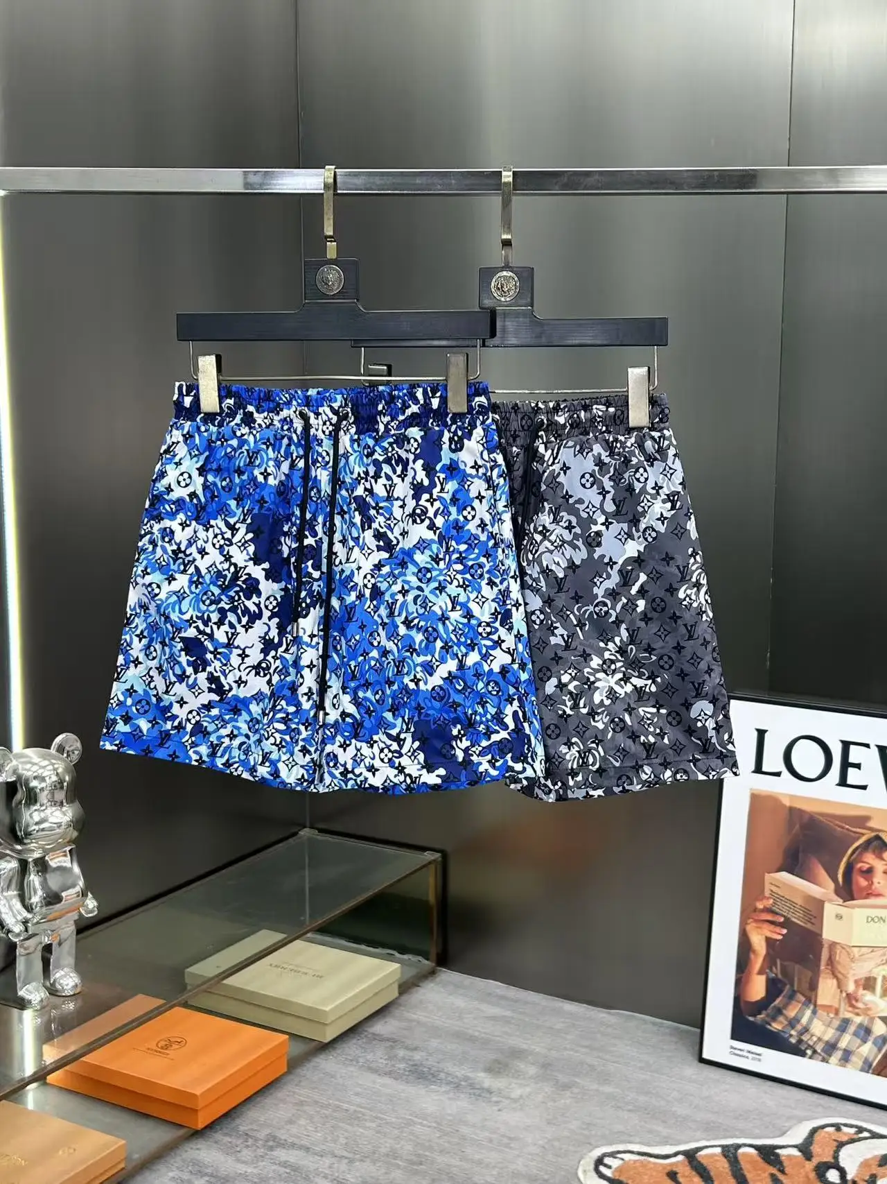 Monogram Print Quick-Dry Swim Shorts D18511964 — view 10