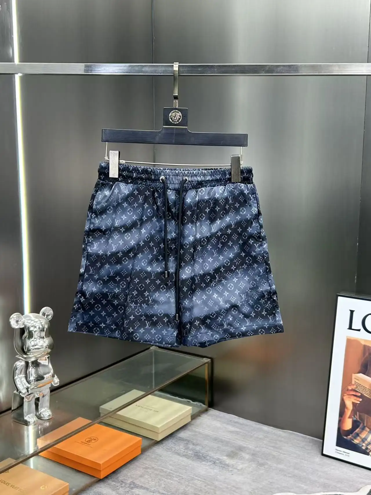 Monogram Print Quick-Dry Swim Shorts D18511971